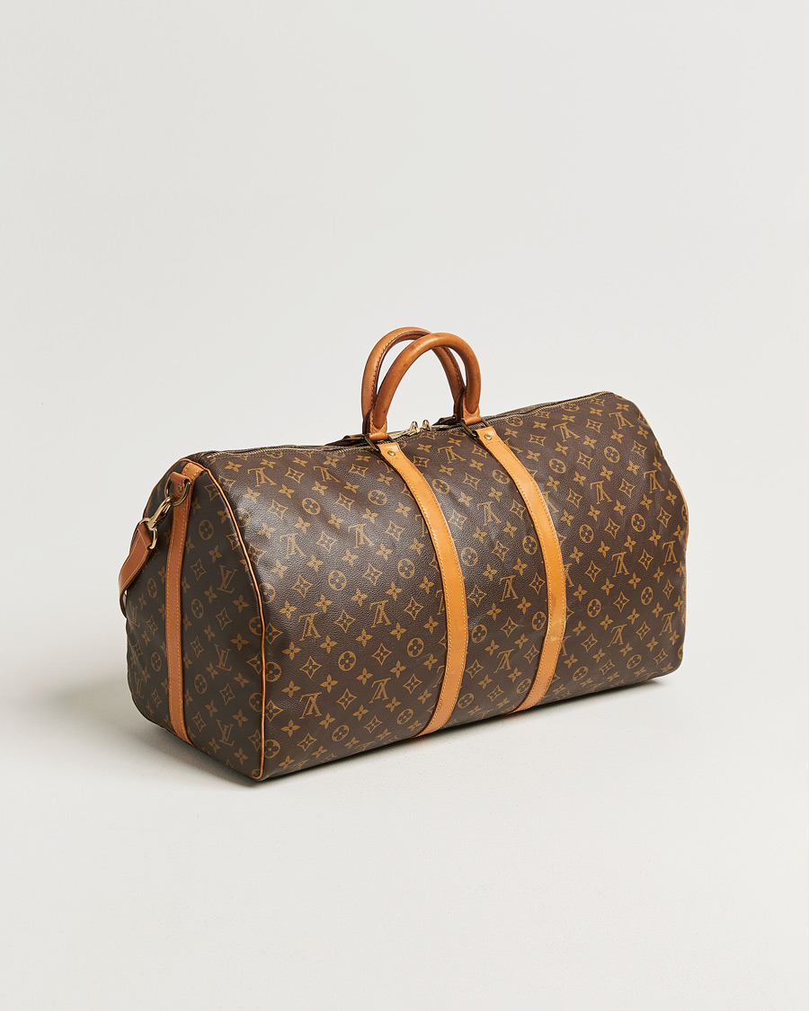 Homme | Pre-Owned & Vintage Bags | Louis Vuitton Pre-Owned | Keepall Bandouliére 55 Monogram