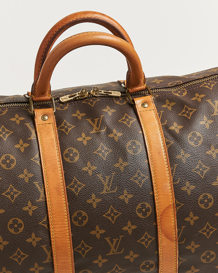 Homme | Pre-Owned & Vintage Bags | Louis Vuitton Pre-Owned | Keepall Bandouliére 55 Monogram