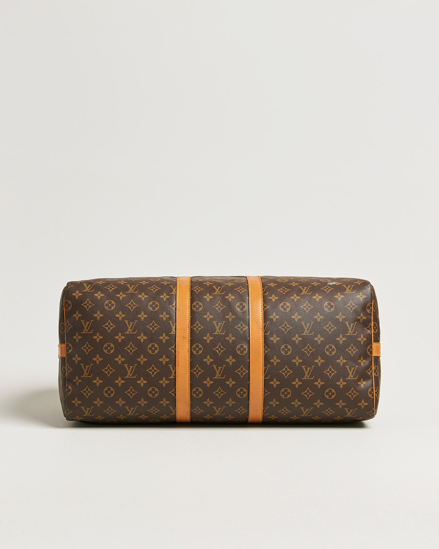 Homme | Pre-Owned & Vintage Bags | Louis Vuitton Pre-Owned | Keepall Bandouliére 55 Monogram