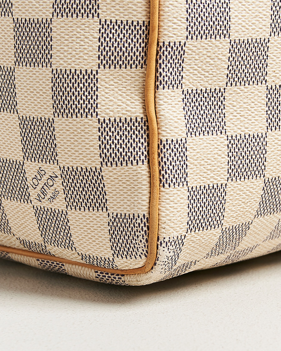 Homme | Pre-Owned & Vintage Bags | Louis Vuitton Pre-Owned | Keepall Bandouliére Damier Azur
