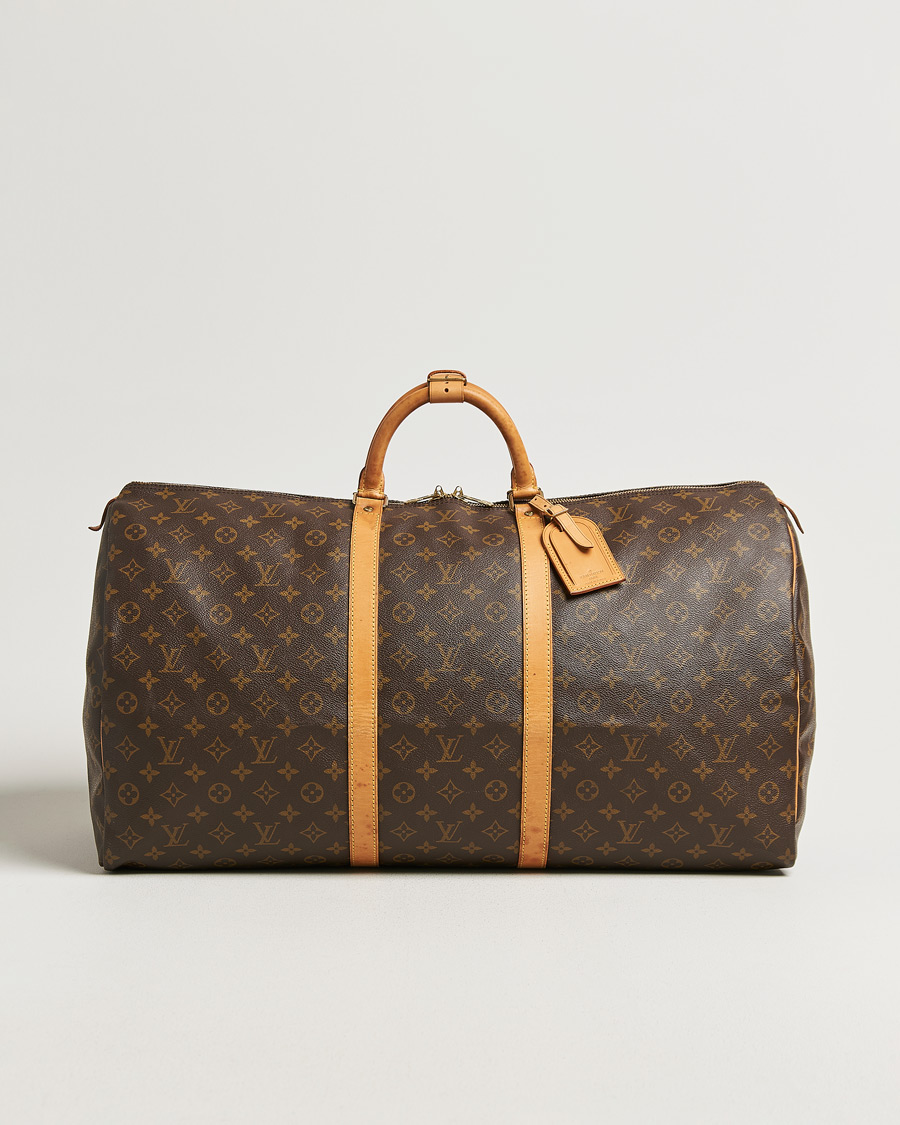 Homme | Pre-Owned & Vintage Bags | Louis Vuitton Pre-Owned | Keepall 60 Monogram