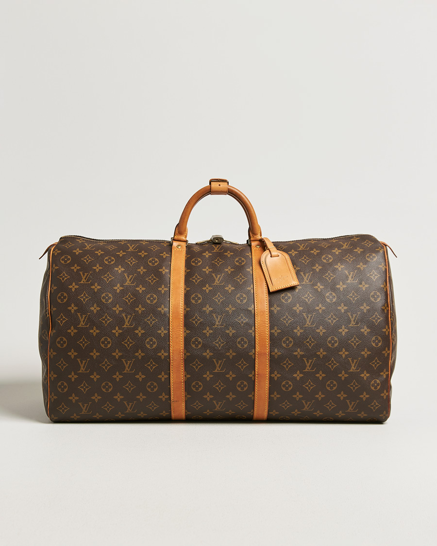 Homme | Pre-Owned & Vintage Bags | Louis Vuitton Pre-Owned | Keepall 60 Monogram