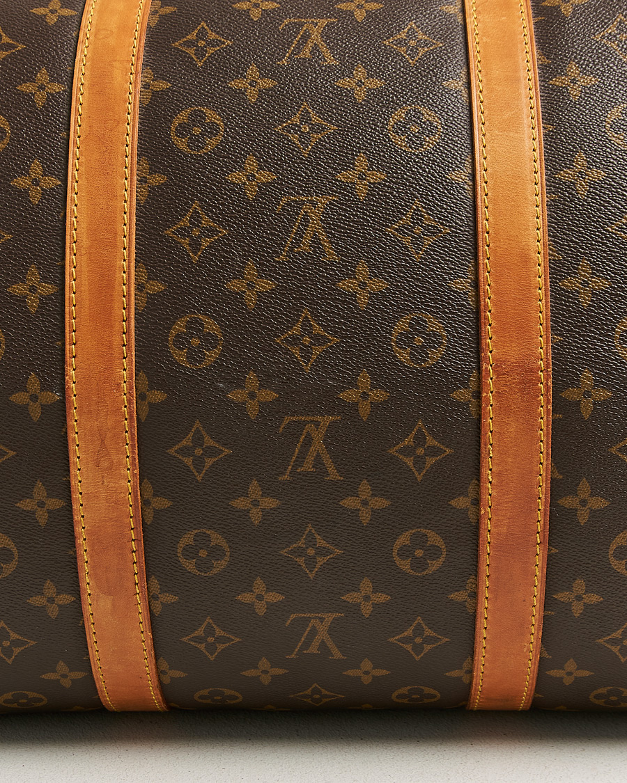 Homme | Pre-Owned & Vintage Bags | Louis Vuitton Pre-Owned | Keepall 60 Monogram
