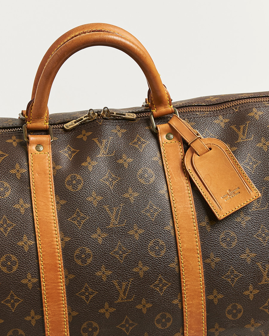 Homme | Pre-Owned & Vintage Bags | Louis Vuitton Pre-Owned | Keepall Bandouliére 60 Monogram