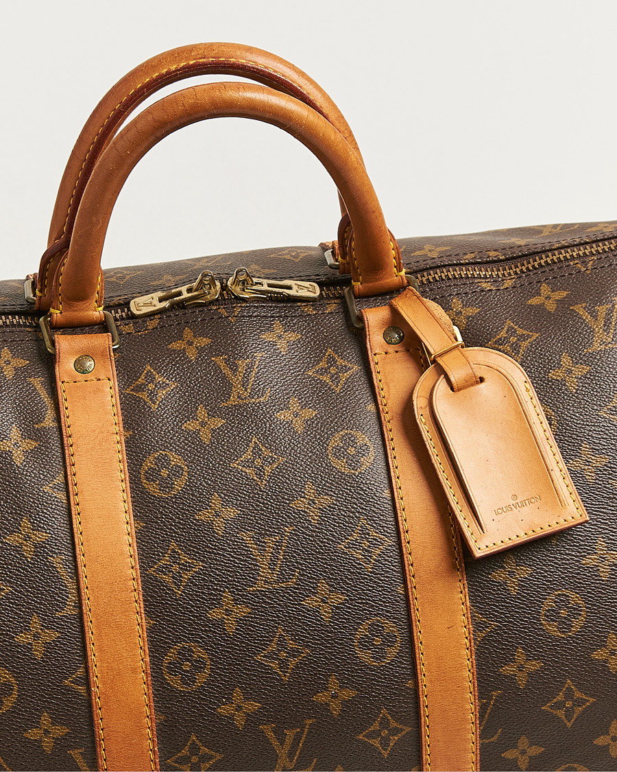 Homme | Pre-Owned & Vintage Bags | Louis Vuitton Pre-Owned | Keepall Bandouliére 55 Monogram