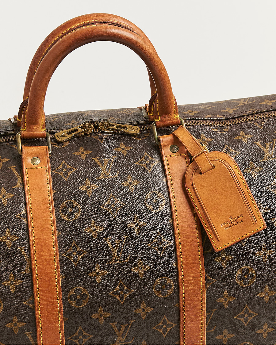 Homme | Pre-Owned & Vintage Bags | Louis Vuitton Pre-Owned | Keepall Bandouliére 55 Monogram