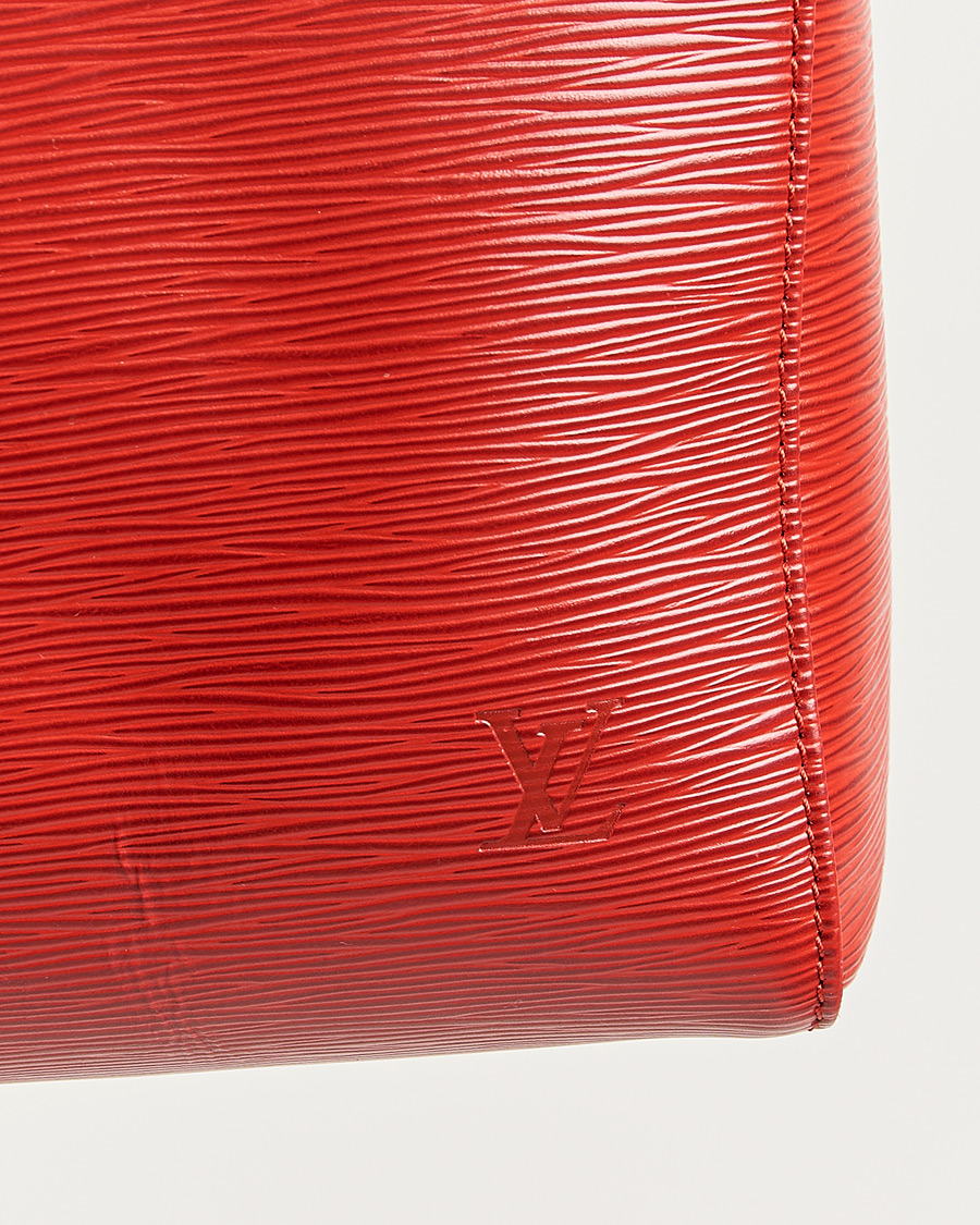 Homme | Pre-Owned & Vintage Bags | Louis Vuitton Pre-Owned | Keepall 50 Epi Leather Red