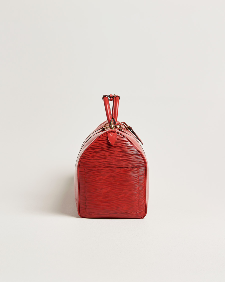 Homme | Pre-Owned & Vintage Bags | Louis Vuitton Pre-Owned | Keepall 50 Epi Leather Red