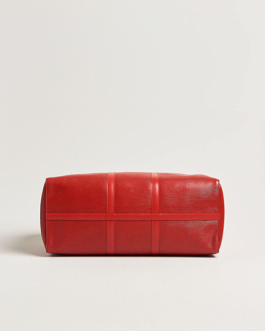 Homme | Pre-Owned & Vintage Bags | Louis Vuitton Pre-Owned | Keepall 50 Epi Leather Red