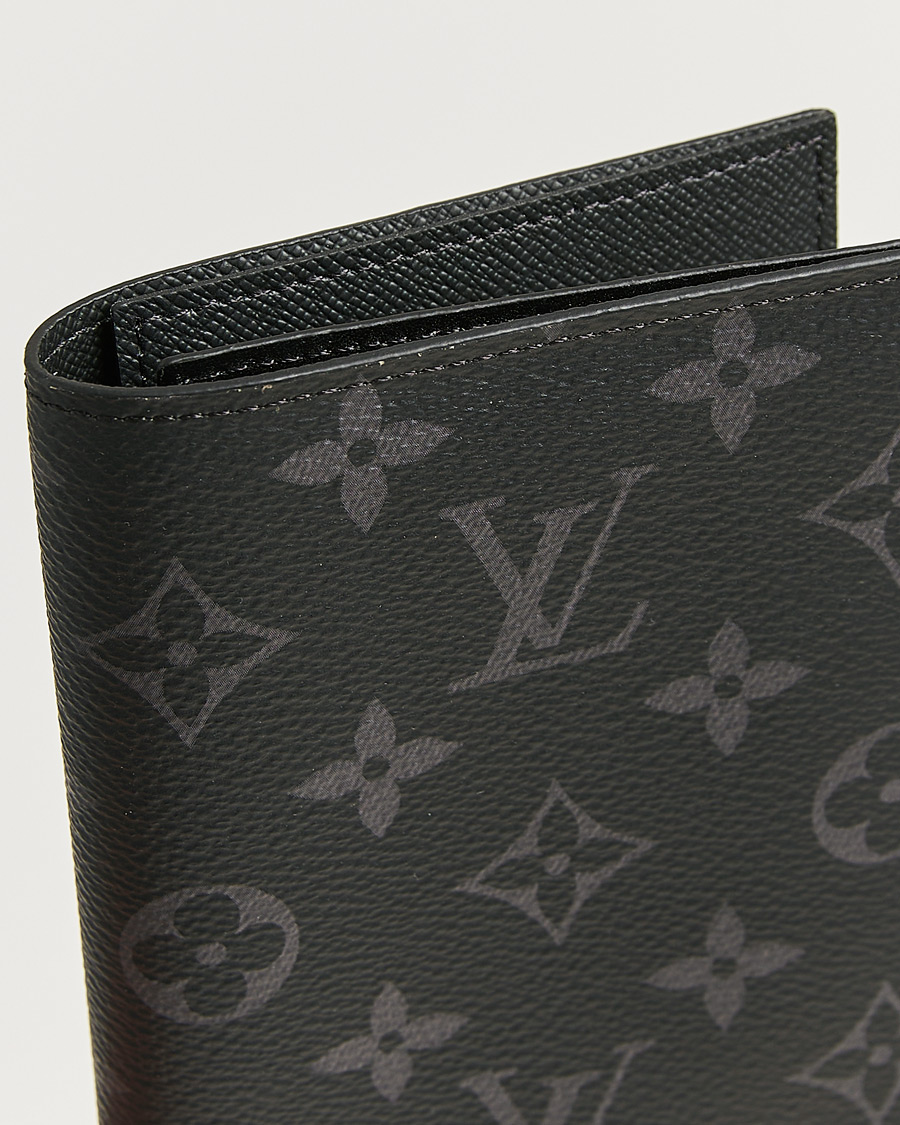 Homme | Pre-Owned & Vintage Bags | Louis Vuitton Pre-Owned | Passport Cover Monogram Eclipse