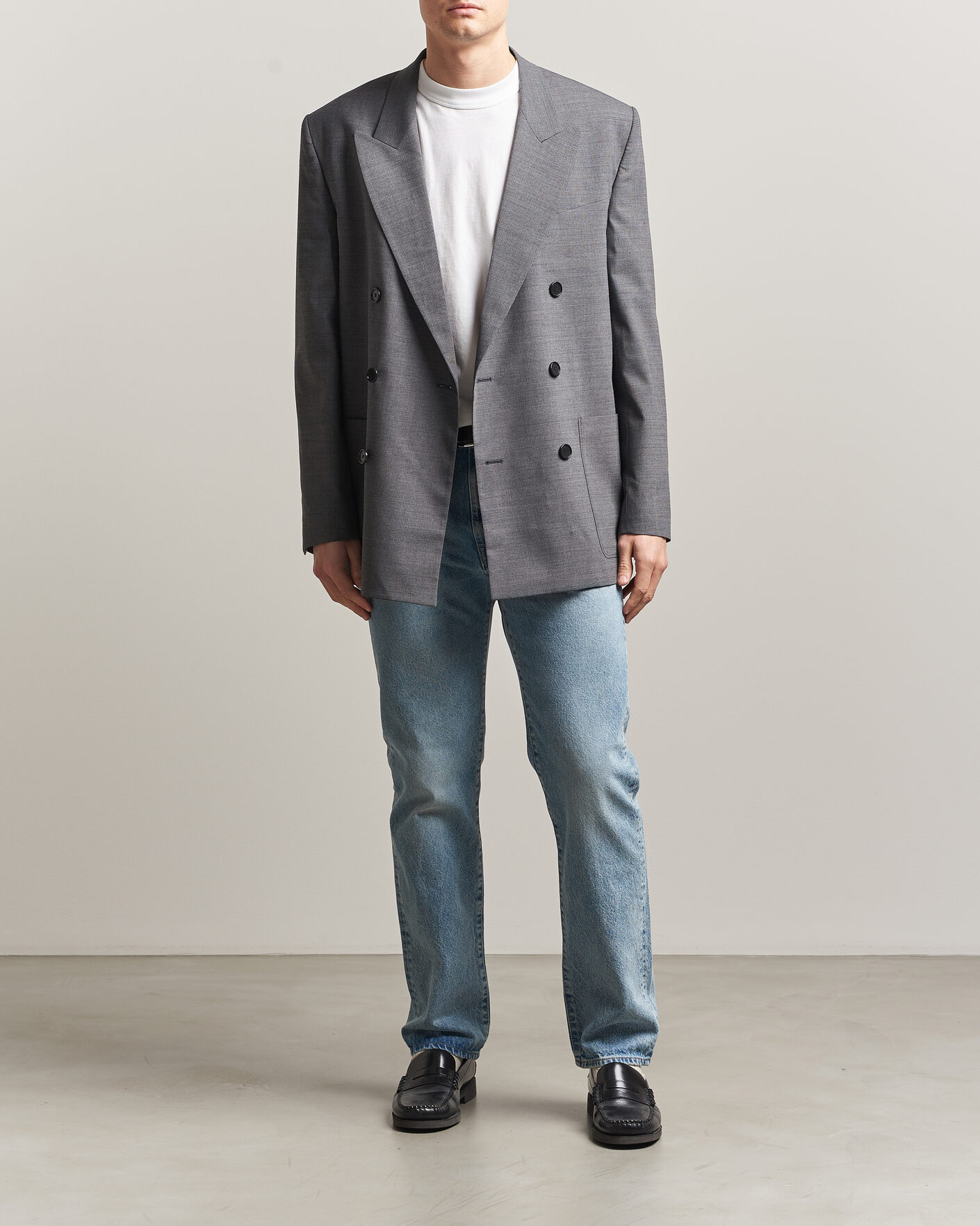 Homme | Jeans | EDWIN | Regular Straight Jeans Used Light Blue