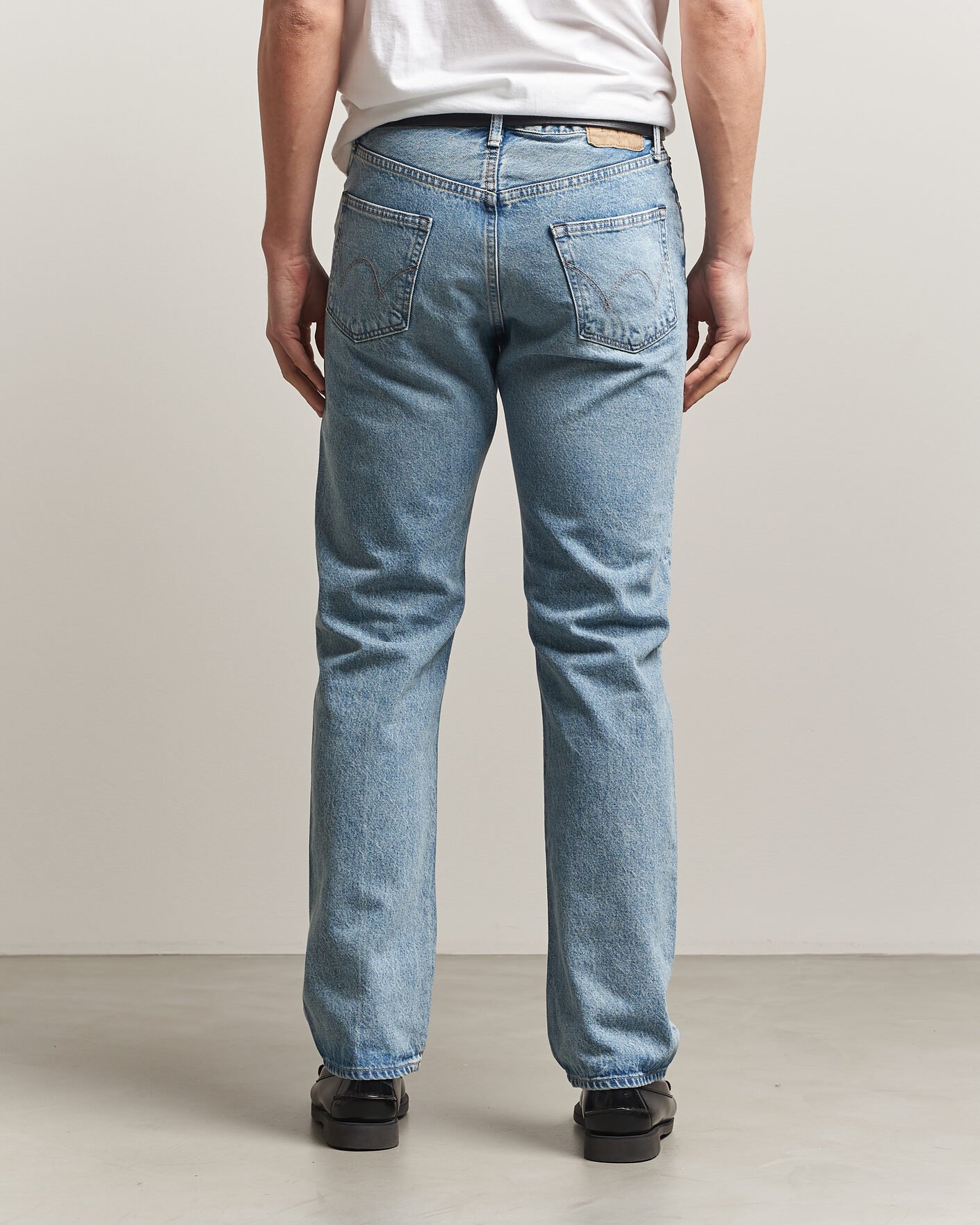 Homme | Pantalons | EDWIN | Regular Straight Jeans Used Light Blue