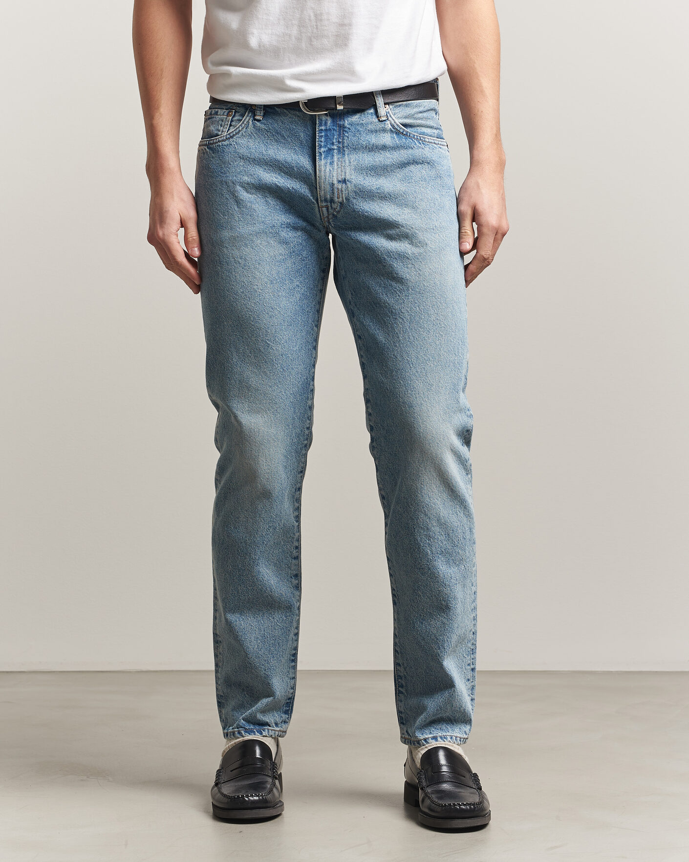 Homme | Pantalons | EDWIN | Regular Tapered Jeans Used Light Blue