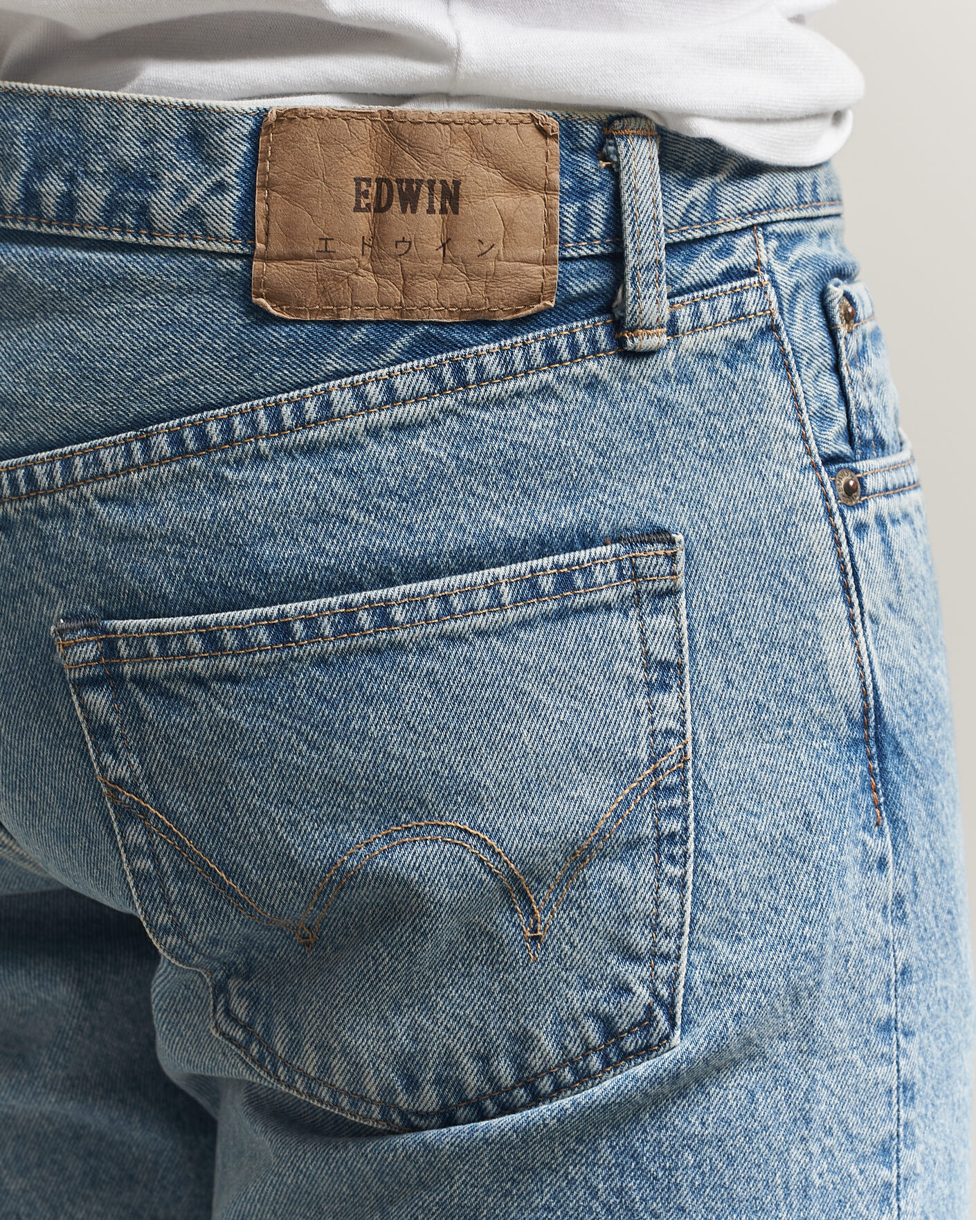 Homme | Pantalons | EDWIN | Regular Tapered Jeans Used Light Blue