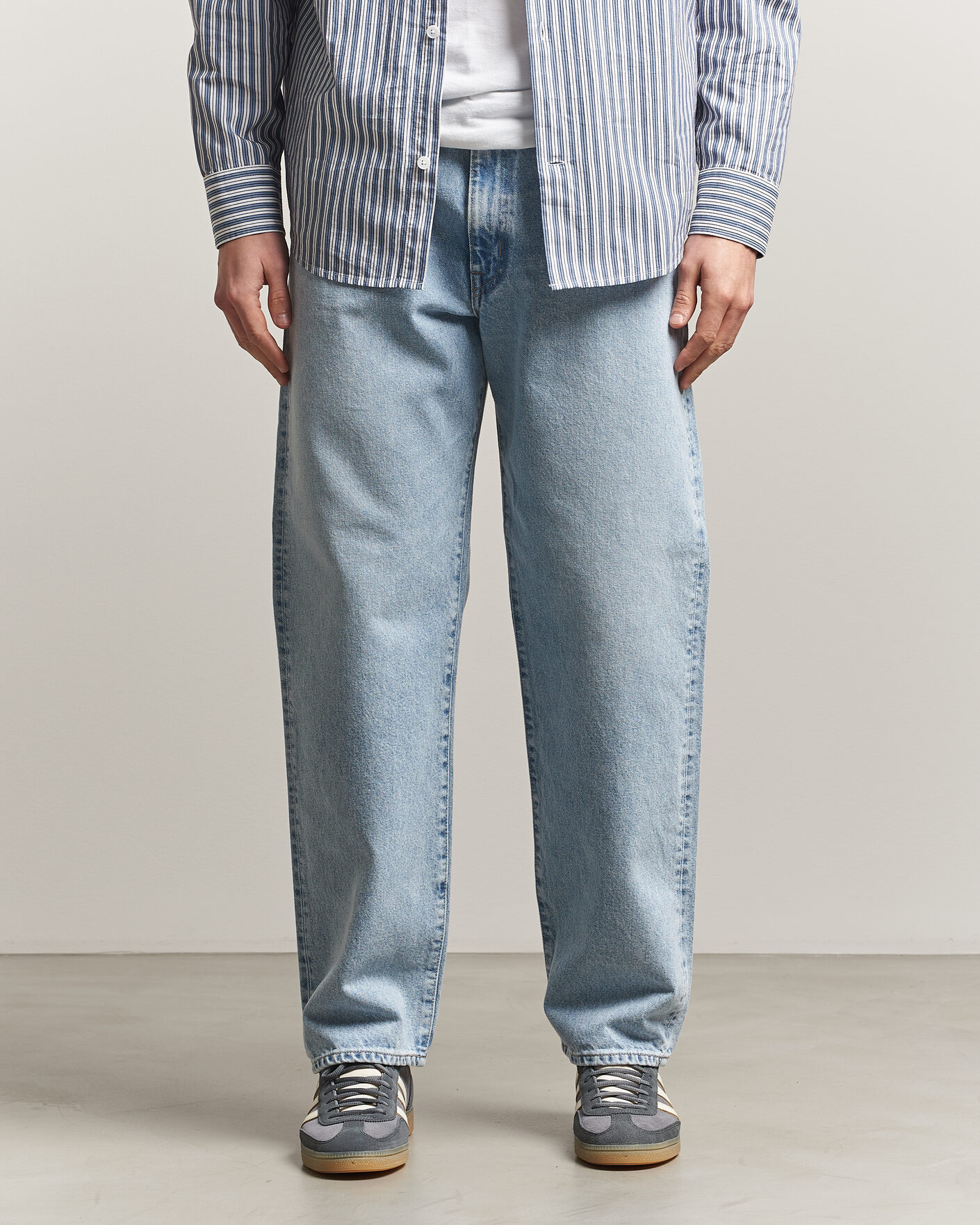 Homme | Jeans | EDWIN | Loose Straight Jeans Used Light Blue