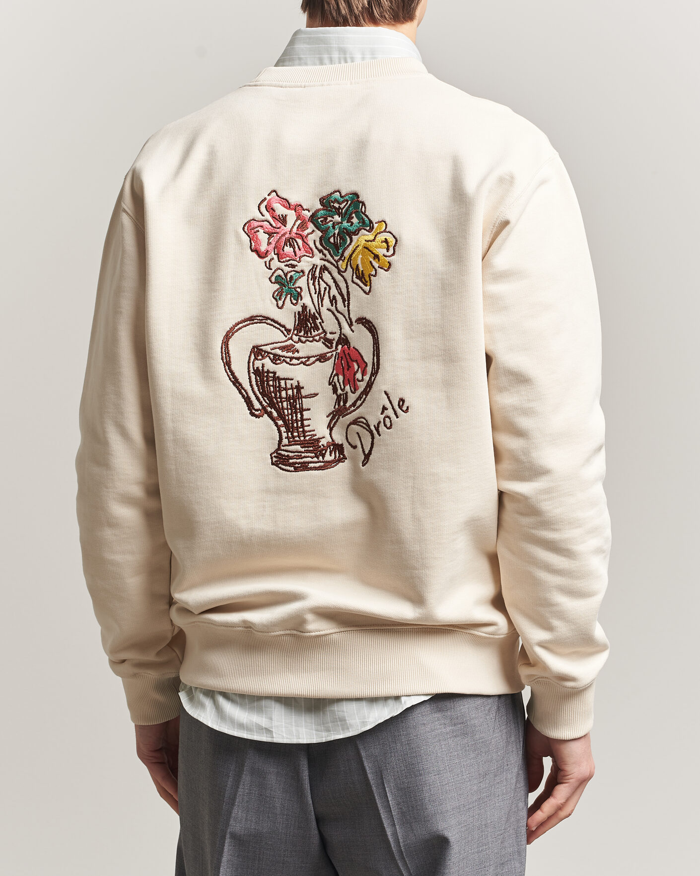 Homme | Pulls Et Tricots | Drôle de Monsieur | Vase Havana Sweatshirt Sand
