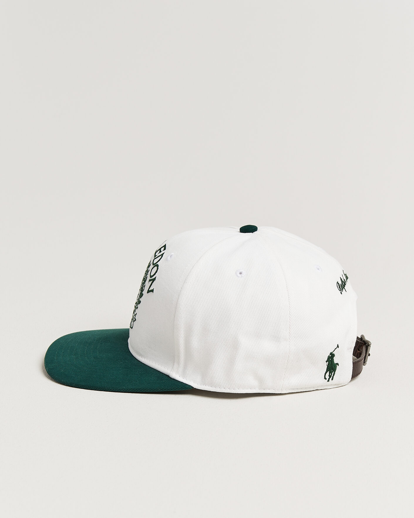 Homme | Bobs Et Casquettes | Polo Ralph Lauren | Wimbledon Cap White/Moss Agate