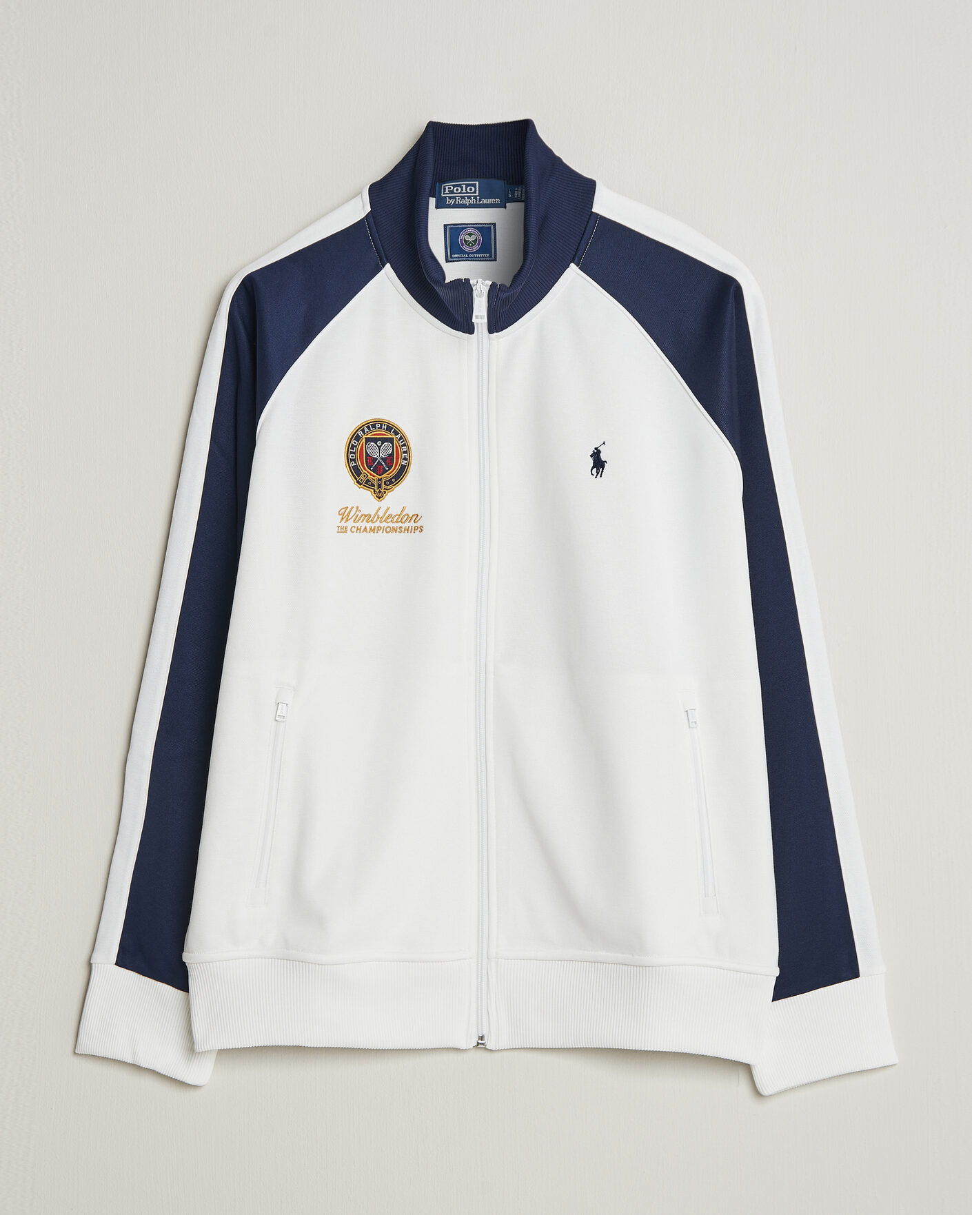 Homme | Pulls Et Tricots | Polo Ralph Lauren | Full Zip Pullover Ceramic White