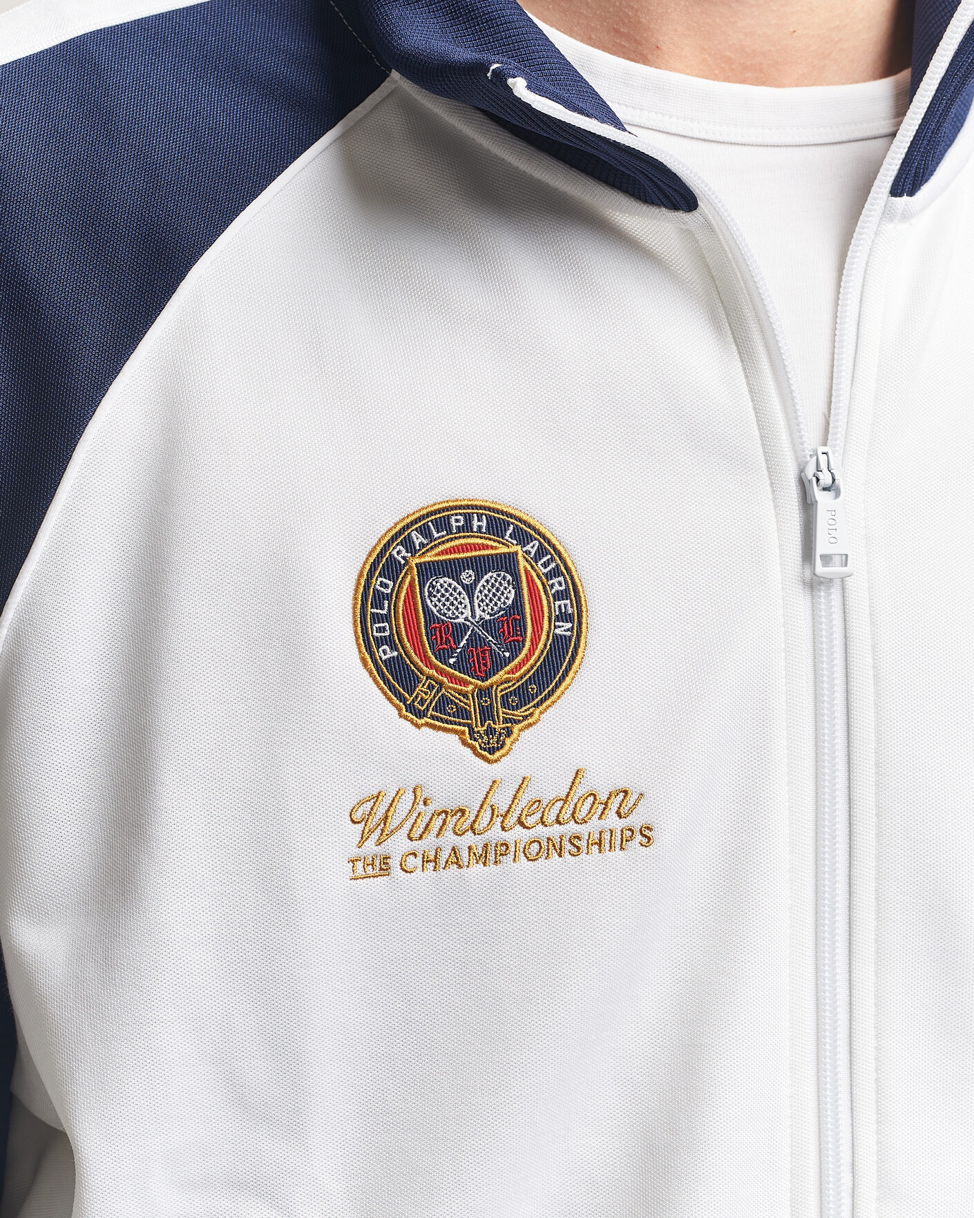 Homme | Pulls Et Tricots | Polo Ralph Lauren | Full Zip Pullover Ceramic White