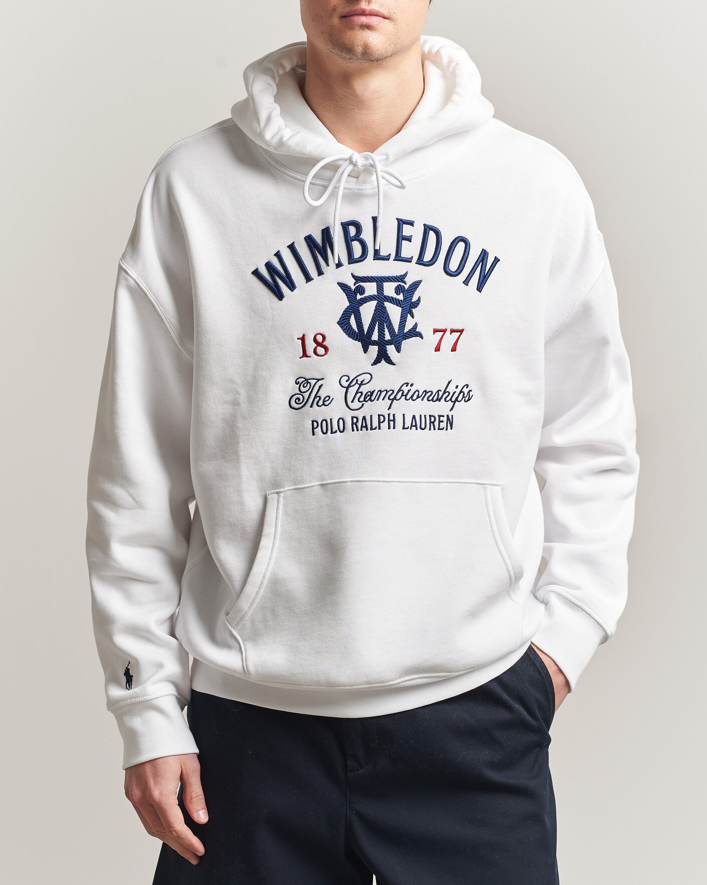 Homme | Pulls Et Tricots | Polo Ralph Lauren | Wimbledon Hoodie White