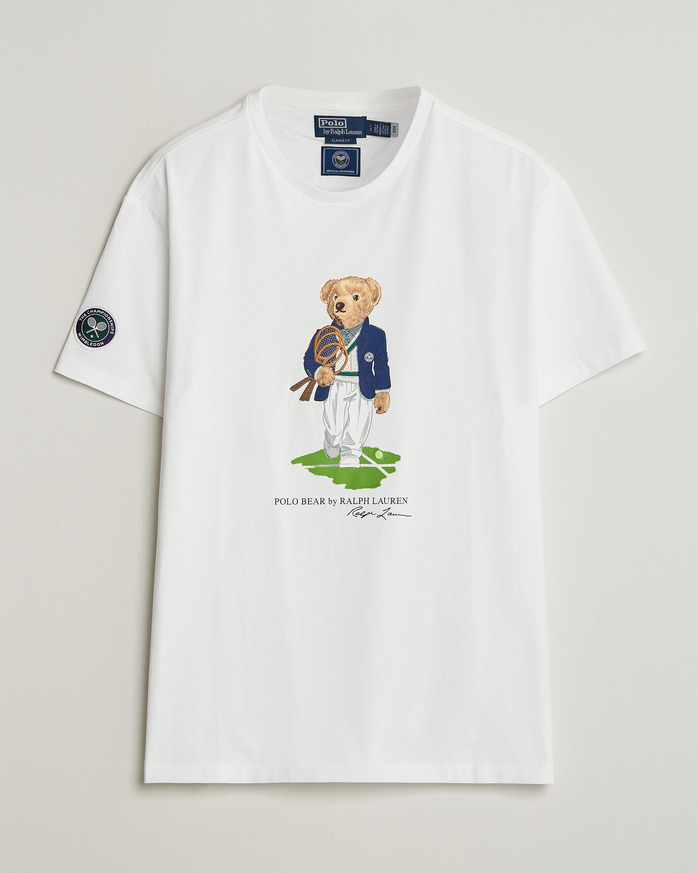 Homme | T-shirts | Polo Ralph Lauren | Wimbledon Bear Tee White