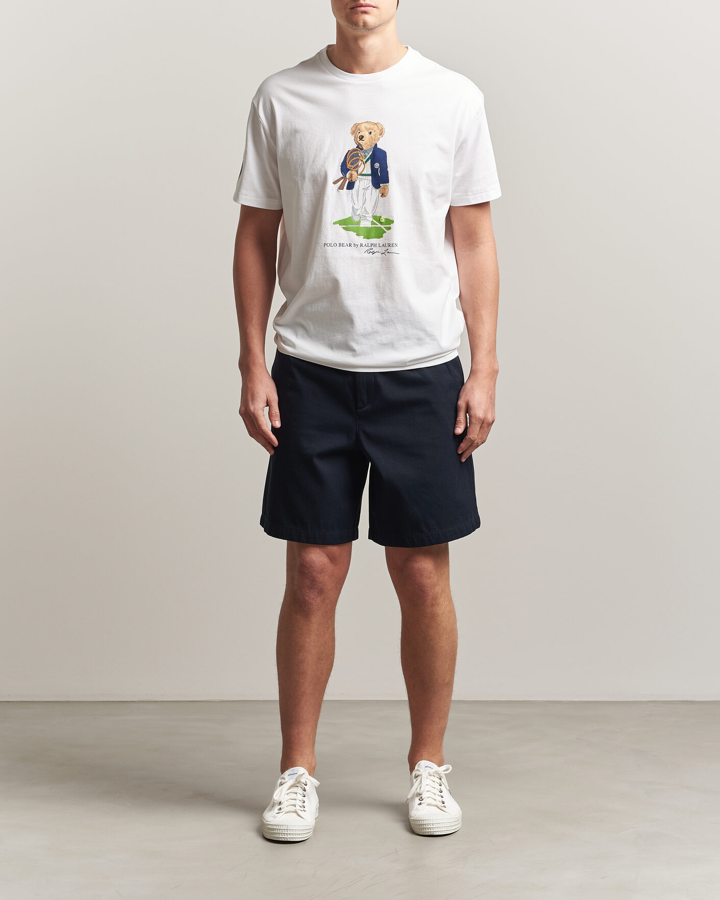 Homme | T-shirts | Polo Ralph Lauren | Wimbledon Bear Tee White