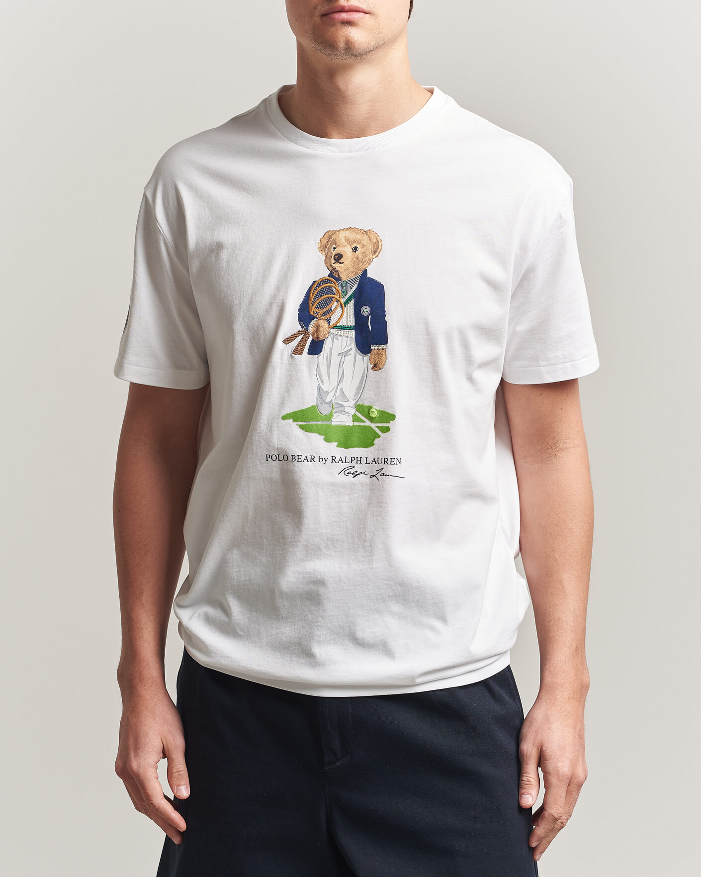 Homme | T-shirts | Polo Ralph Lauren | Wimbledon Bear Tee White