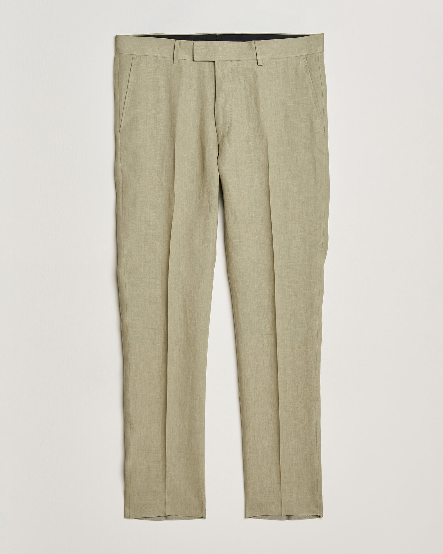 Homme | Pantalons | Tiger of Sweden | Tenuta Linen Suit Trousers Mole