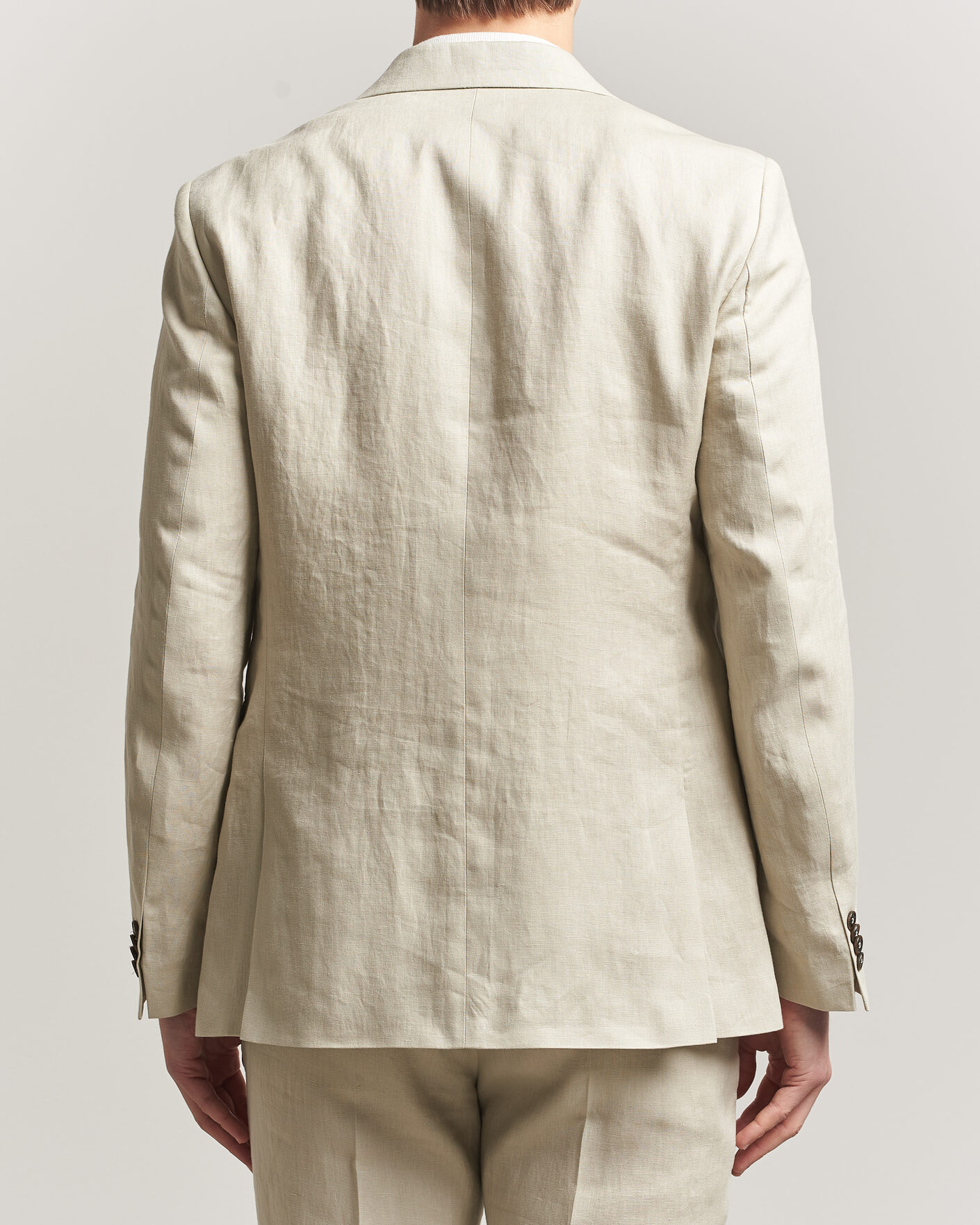 Homme | Blazers | Tiger of Sweden | Justin Linen Suit Blazer Cream Sand