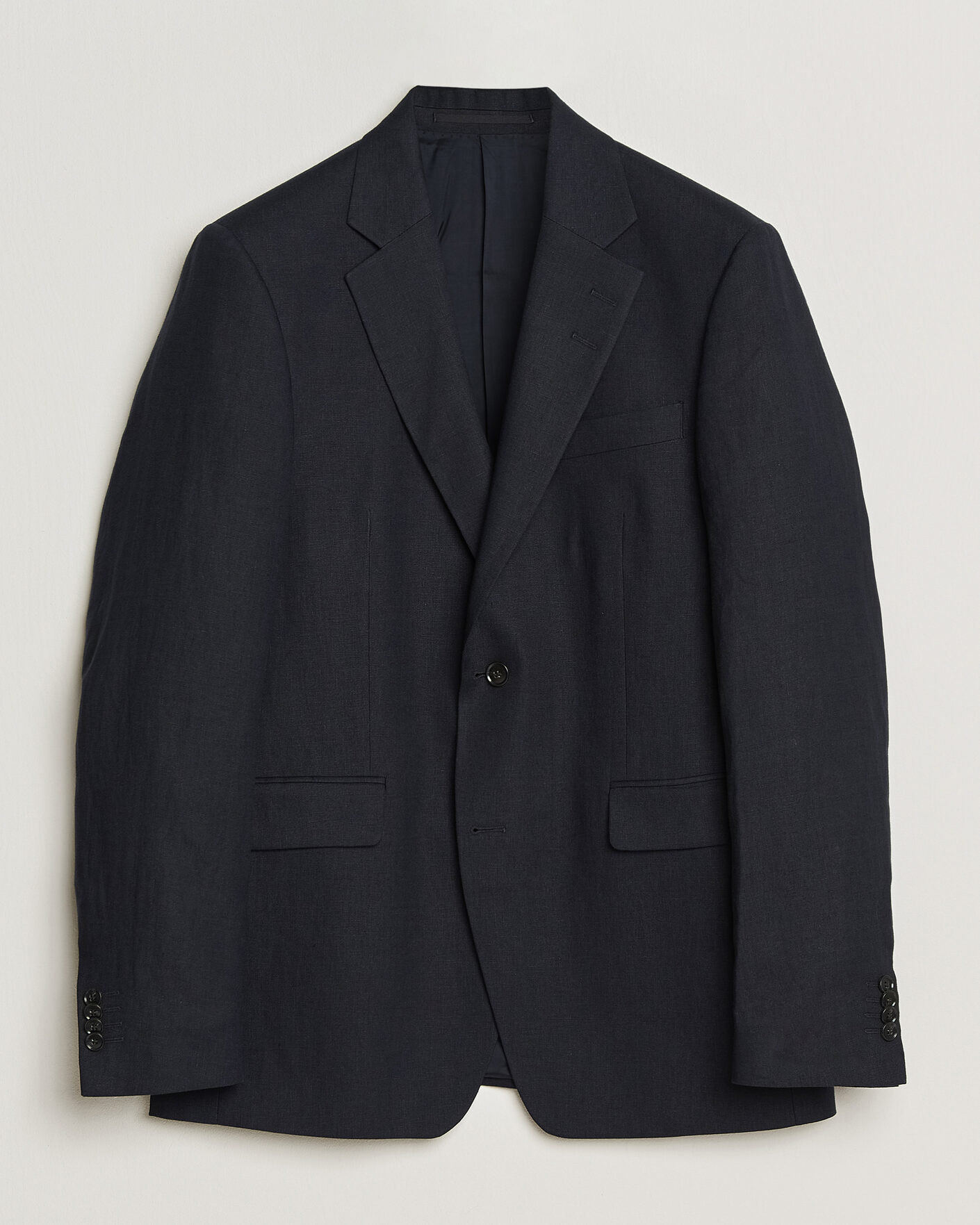 Homme | Blazers | Tiger of Sweden | Justin Linen Suit Blazer Midnight Blue