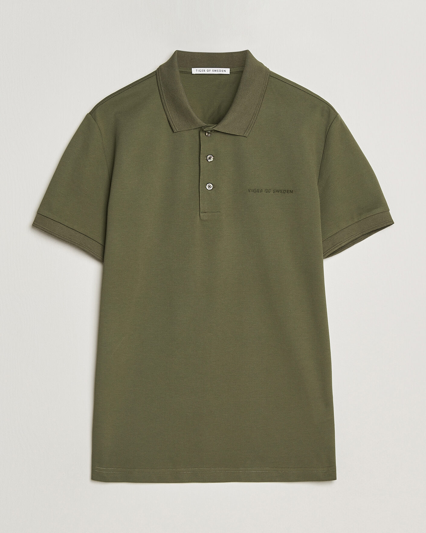Homme | Polos | Tiger of Sweden | Darios Polo Kalamata Green