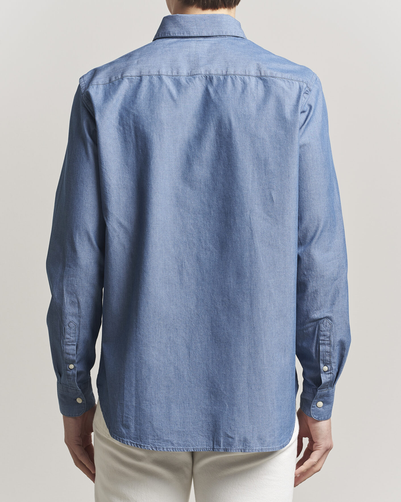 Homme | Chemises | Tiger of Sweden | Bjorn Denim Shirt Bering Sea