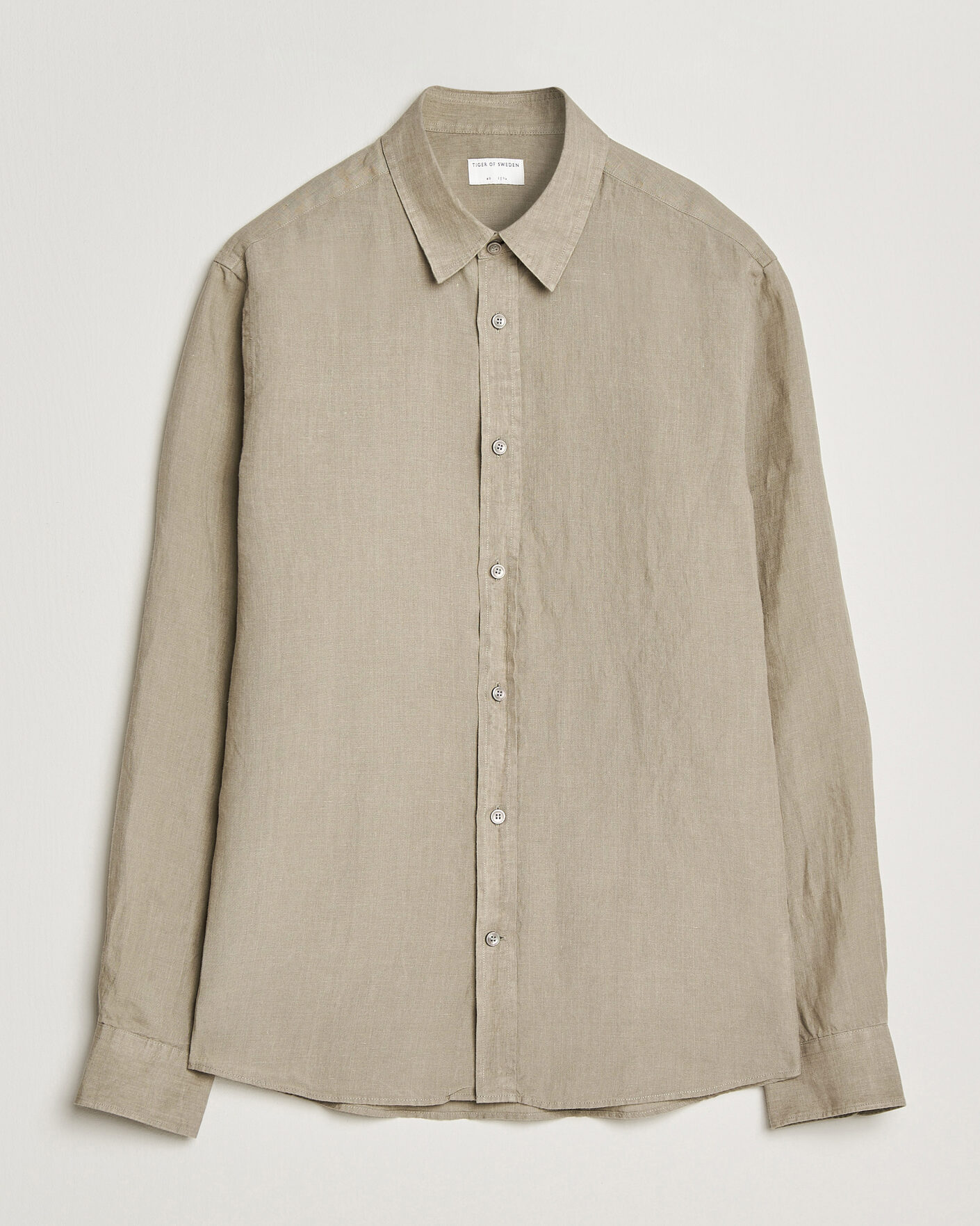 Homme | Chemises | Tiger of Sweden | Spenser Linen Shirt Mole