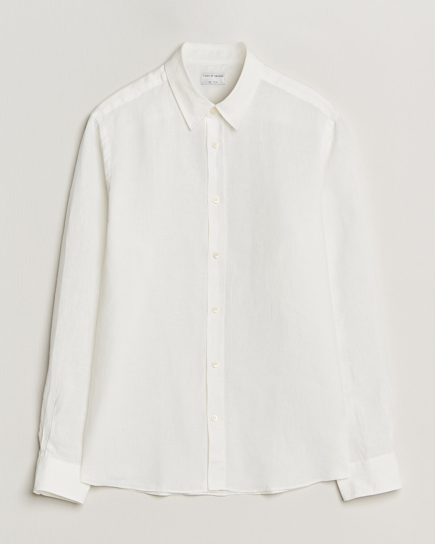 Homme | Chemises | Tiger of Sweden | Spenser Linen Shirt Off White