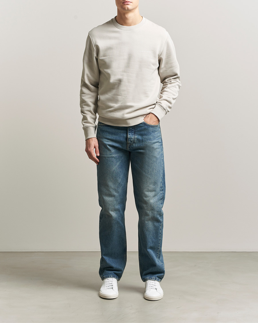 Homme | Pulls Et Tricots | Tiger of Sweden | Emerson Crew Neck Sweatshirt Seline Grey