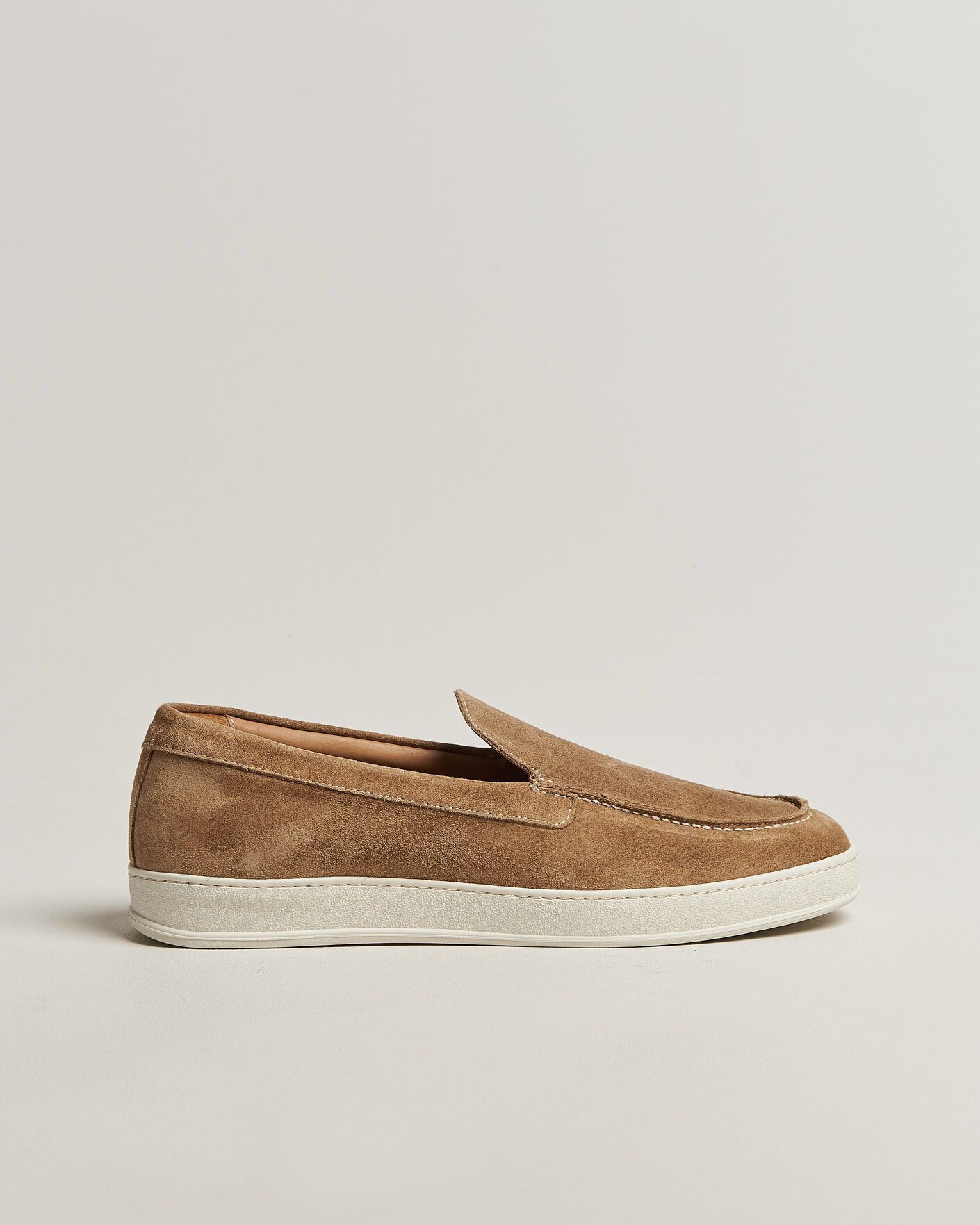 Homme | Loafers | Tiger of Sweden | Remis Suede Loafer Umber Brown