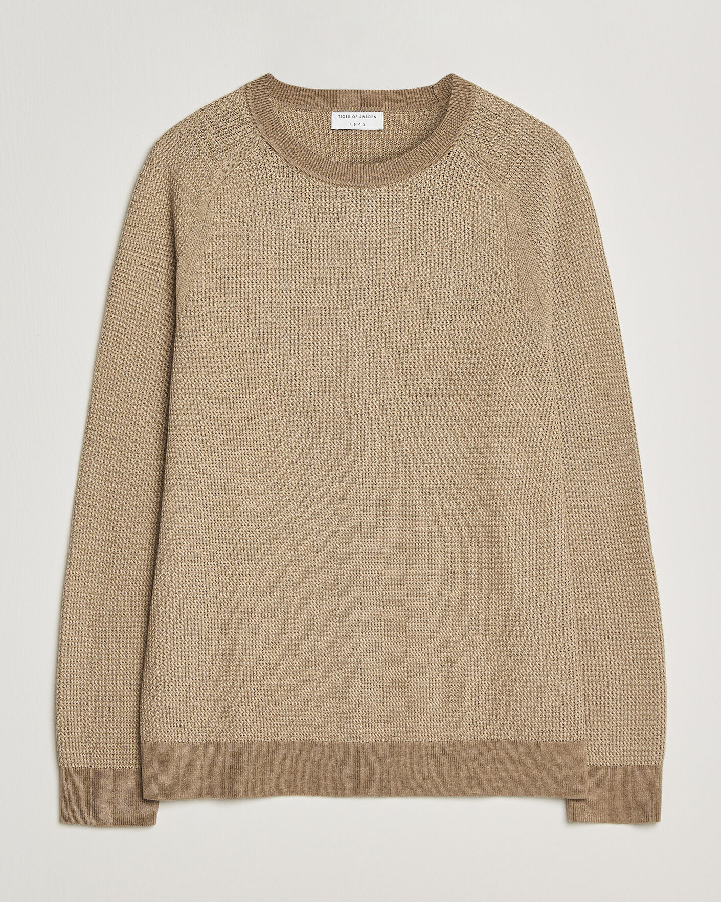 Homme | Pulls Et Tricots | Tiger of Sweden | Martin Knitted Sweater Umber Brown