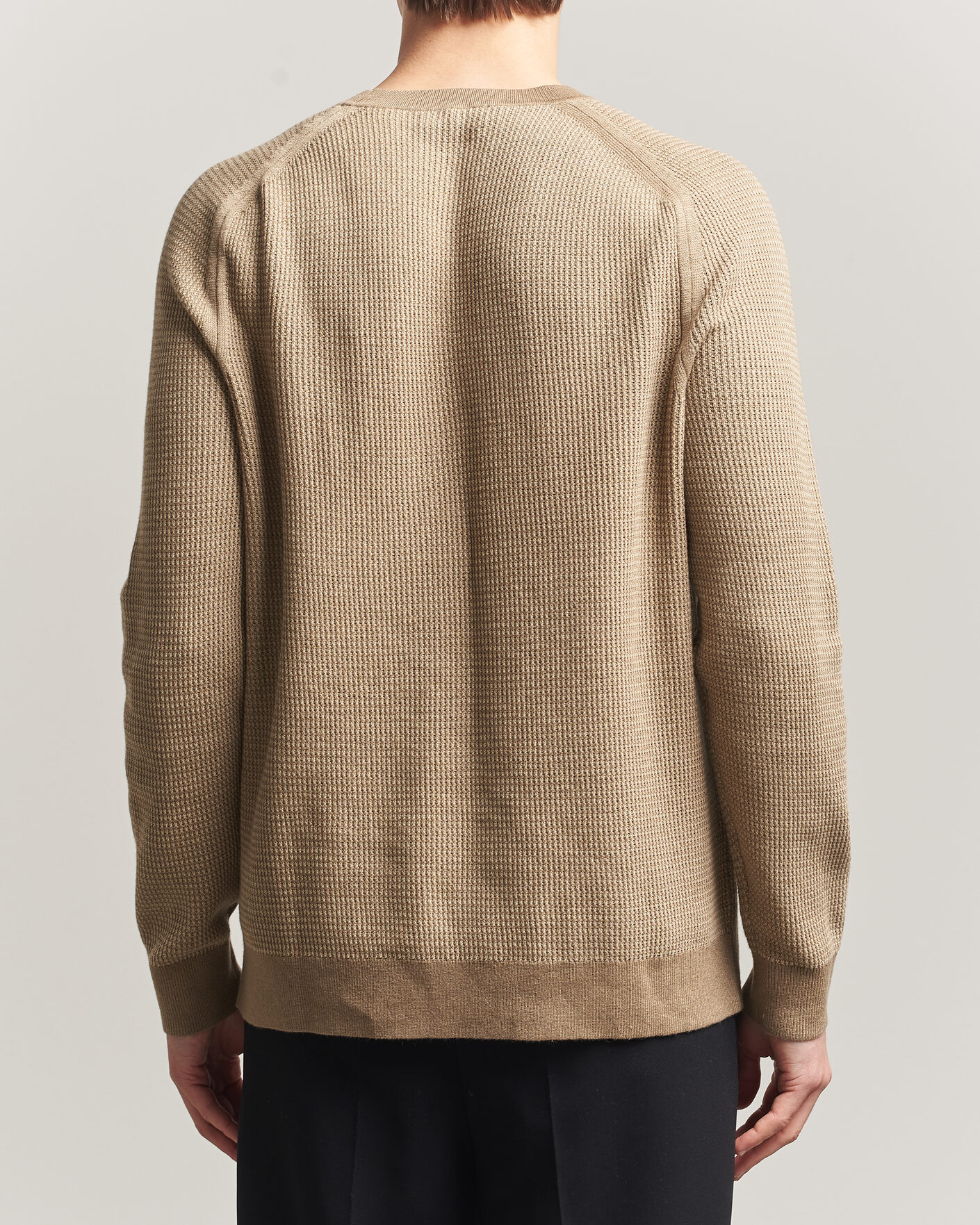 Homme | Pulls Et Tricots | Tiger of Sweden | Martin Knitted Sweater Umber Brown