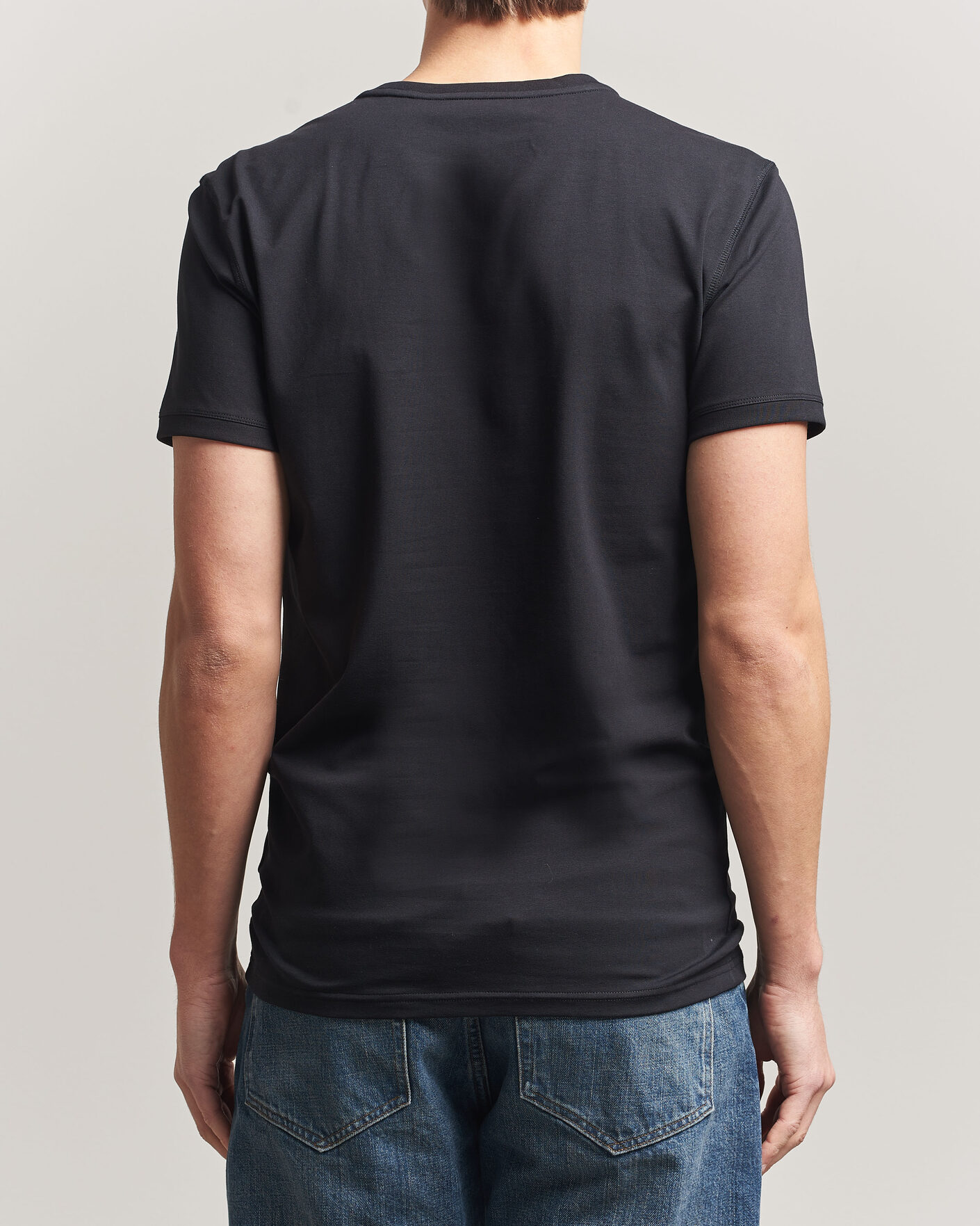 Homme | T-shirts | Tiger of Sweden | Heimdal 2-Pack Crew Neck T-Shirt Black