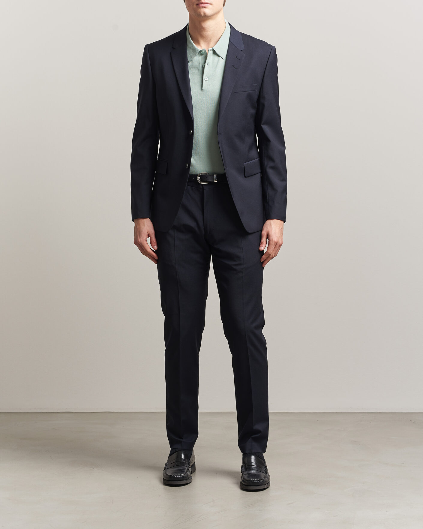 Homme | Blazers | Tiger of Sweden | Jamie Wool Travel Suit Blazer Dark Ink