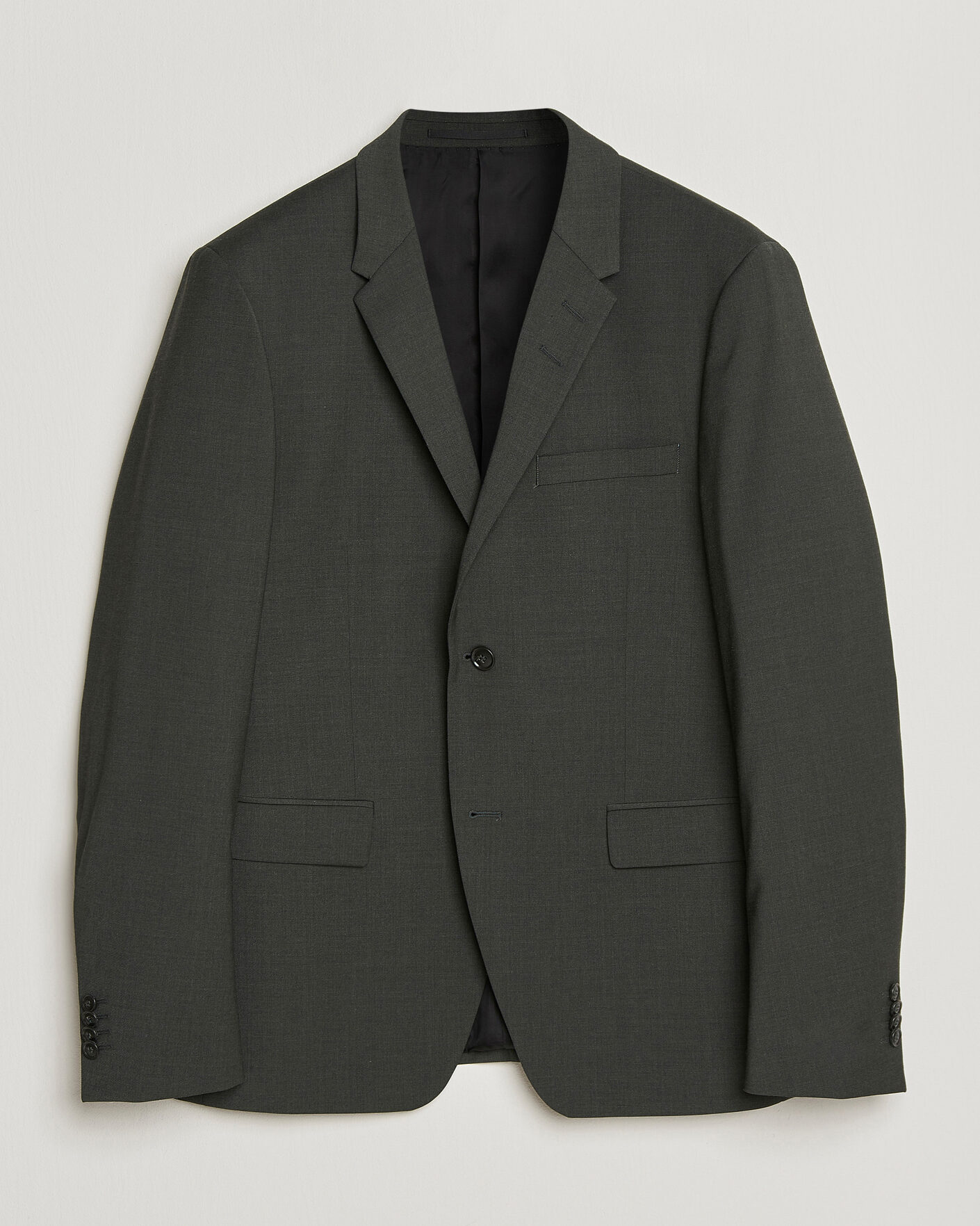 Homme | Blazers | Tiger of Sweden | Jamie Wool Travel Suit Blazer Olive Extreme