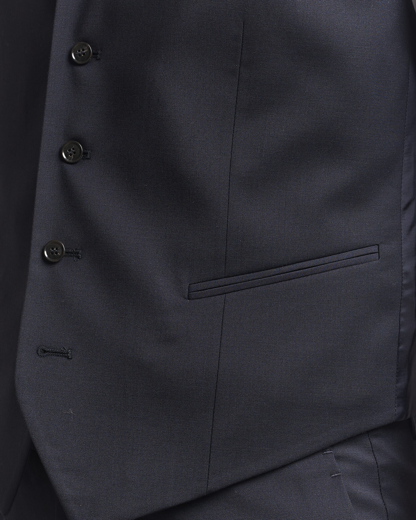 Homme | Gilets | Tiger of Sweden | Winston Wool Travel Waistcoat Dark Ink