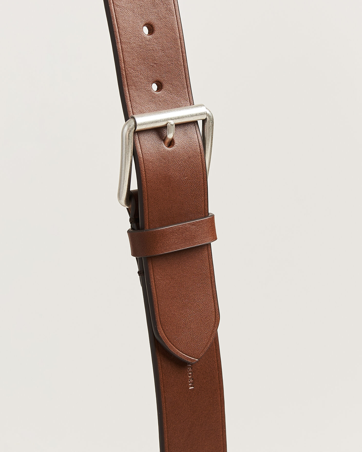 Homme | Ceintures | Tiger of Sweden | Labori Leather Belt Dark Brown