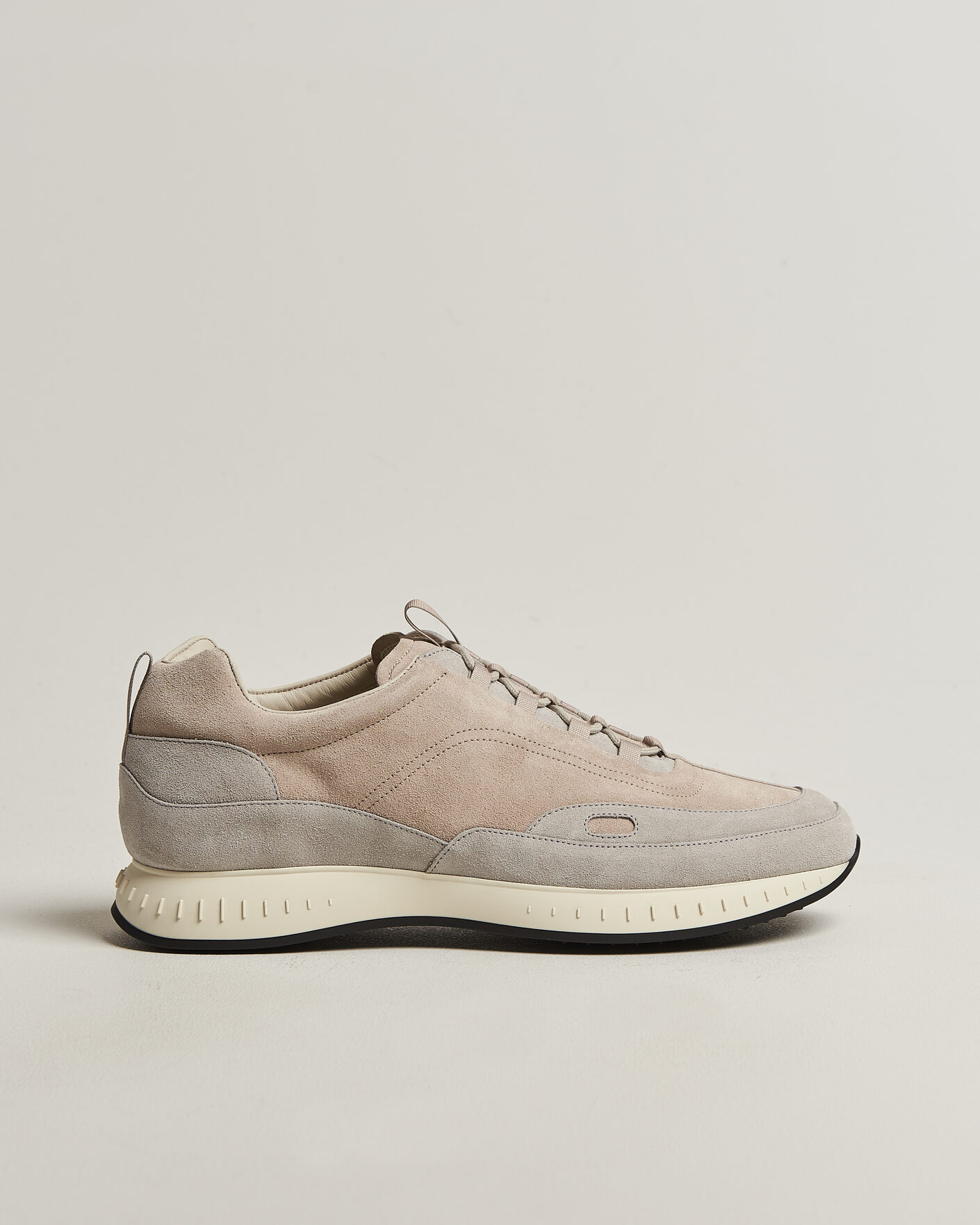 Homme | Baskets | John Lobb | Laced Running Sneakers Sand Suede