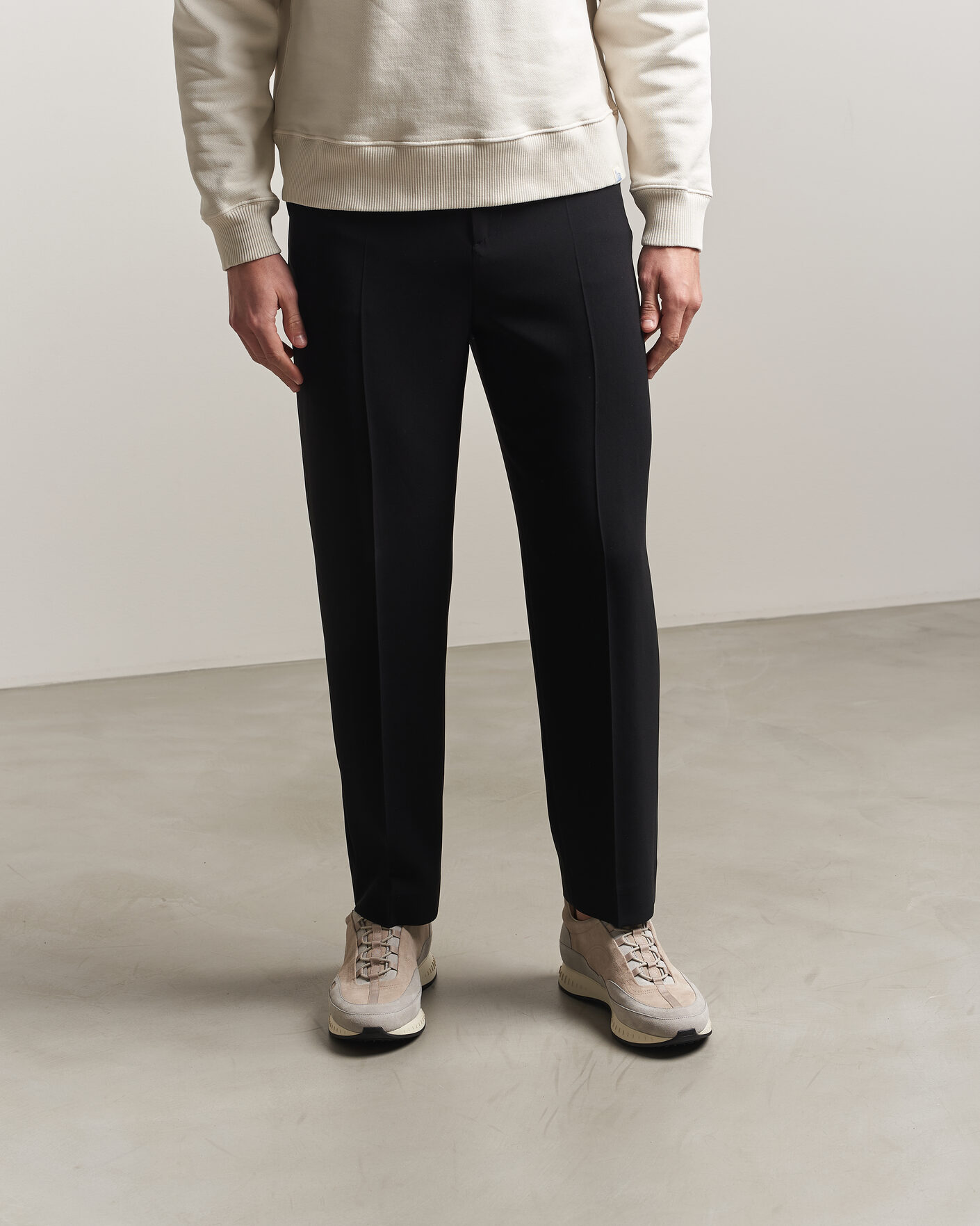 Homme | Baskets | John Lobb | Laced Running Sneakers Sand Suede