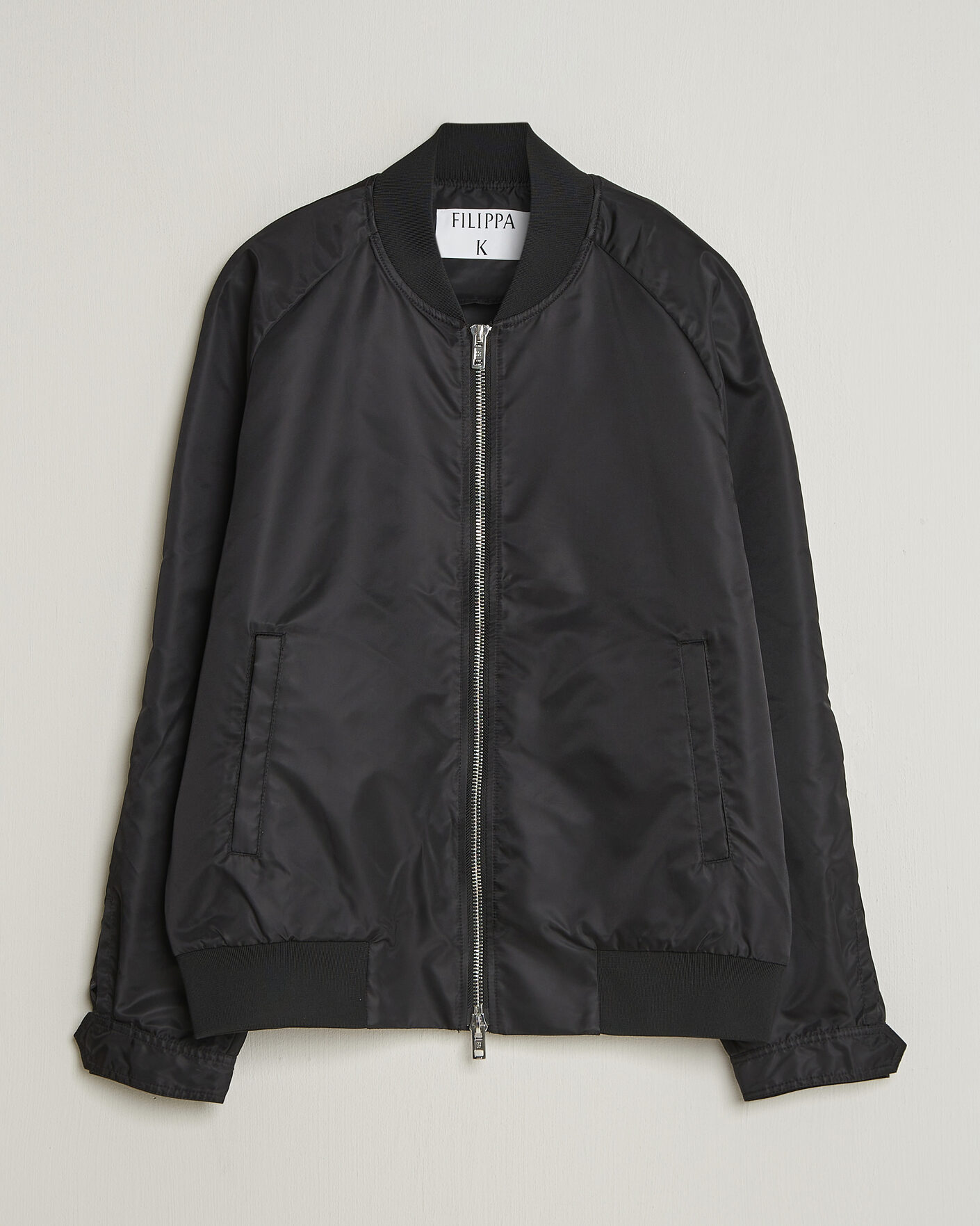 Homme | Manteaux Et Vestes | Filippa K | Technical Bomber Jacket Black
