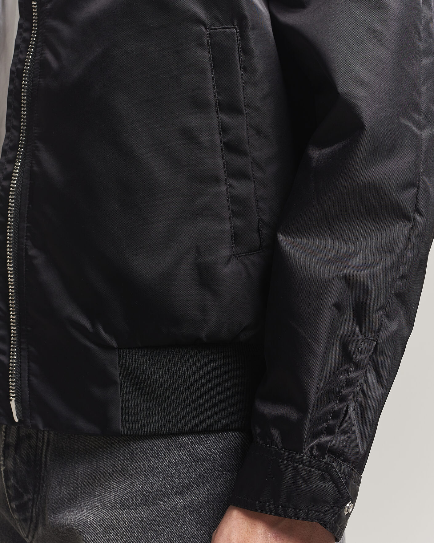 Homme | Manteaux Et Vestes | Filippa K | Technical Bomber Jacket Black
