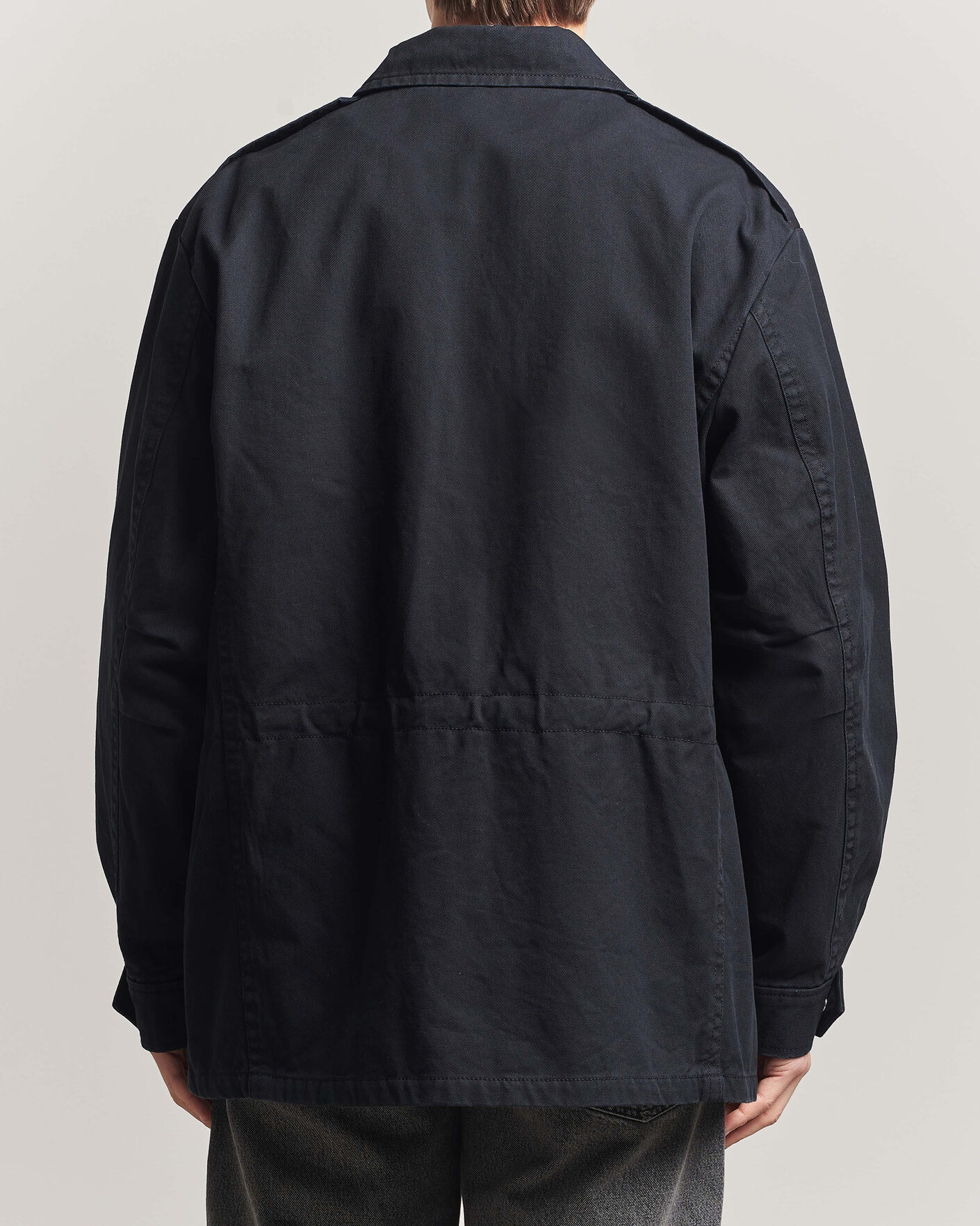 Homme | Manteaux Et Vestes | Filippa K | Cotton Field Jacket Black