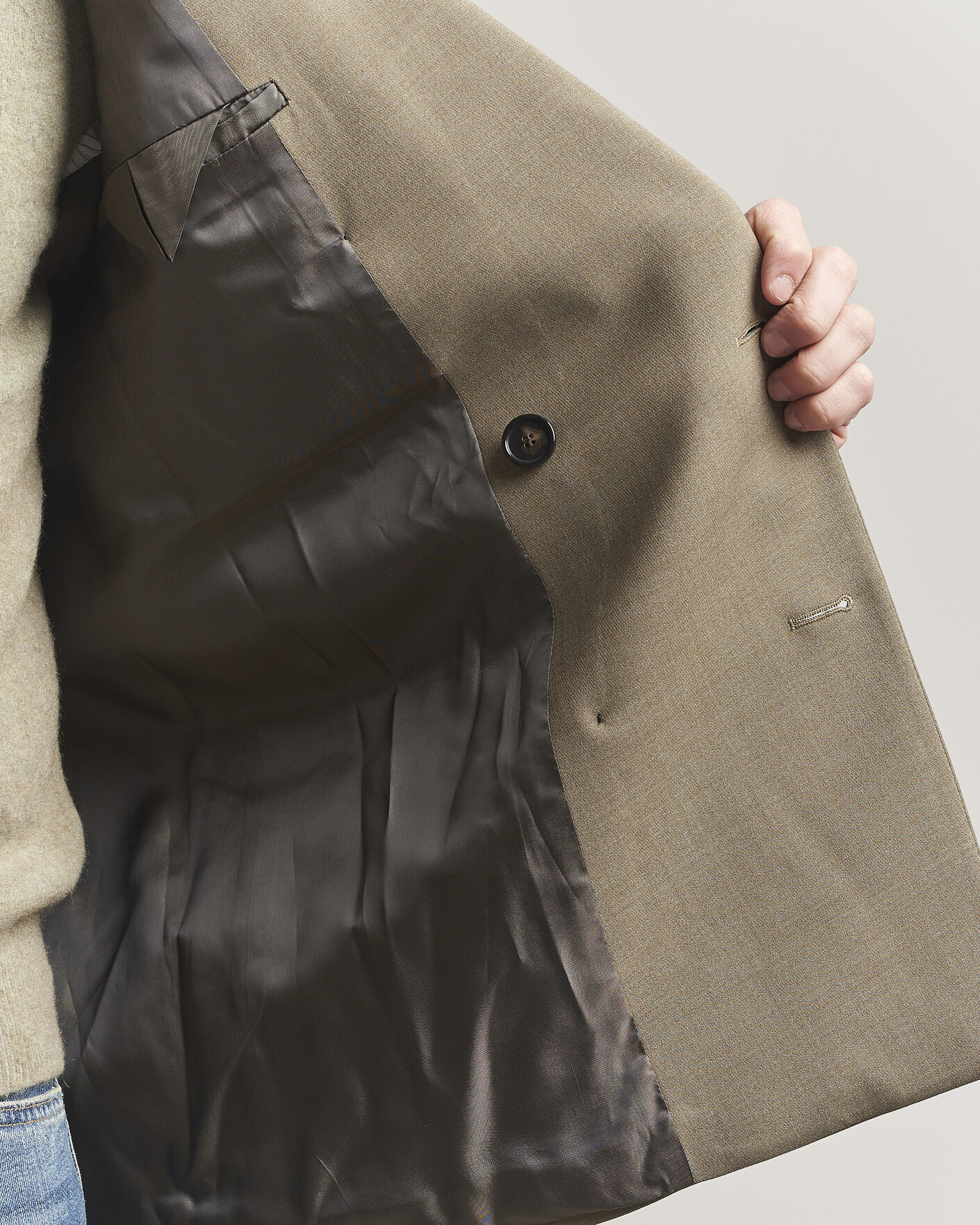 Homme | Blazers | Filippa K | Michael Wool Double Breasted Blazer Light Driftwood