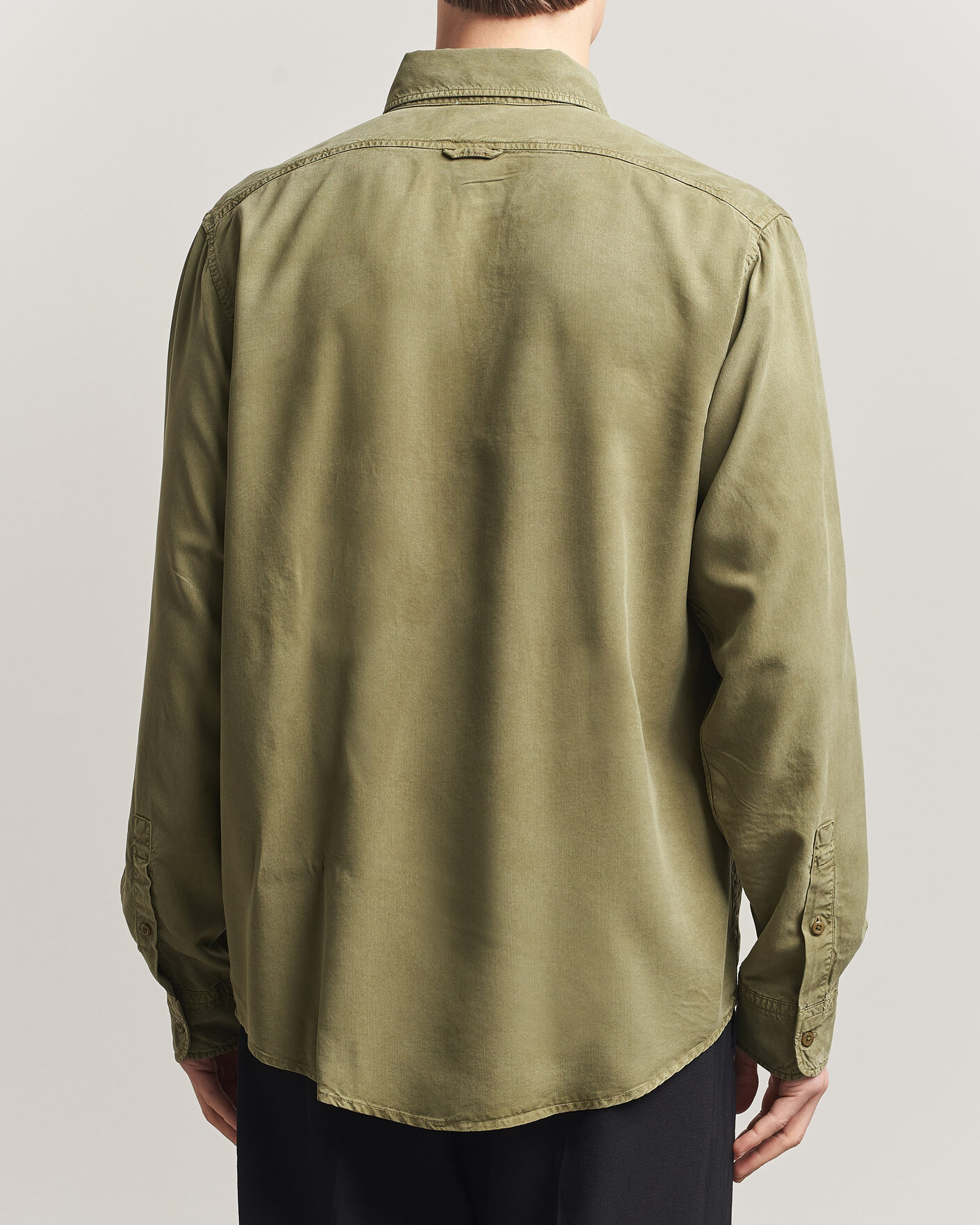 Homme | Chemises | Filippa K | Zack Lyocell Shirt Laurel Green